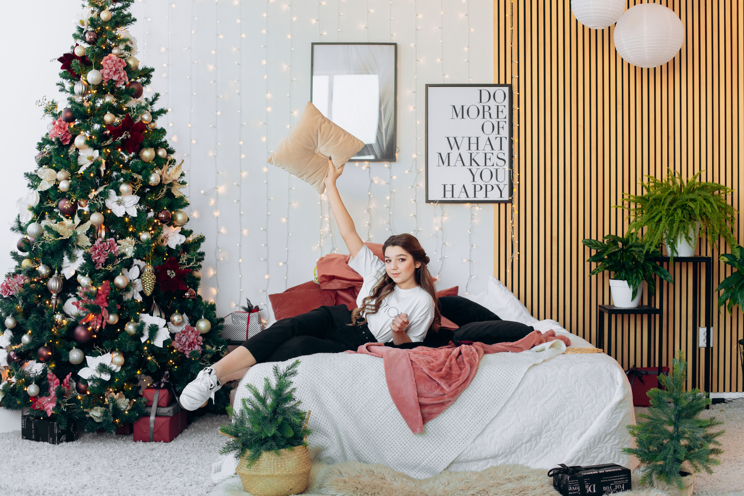 Леночка (новогодняя фотосессия). Семейный и свадебный фотограф в Воронеже Майя Добровольская