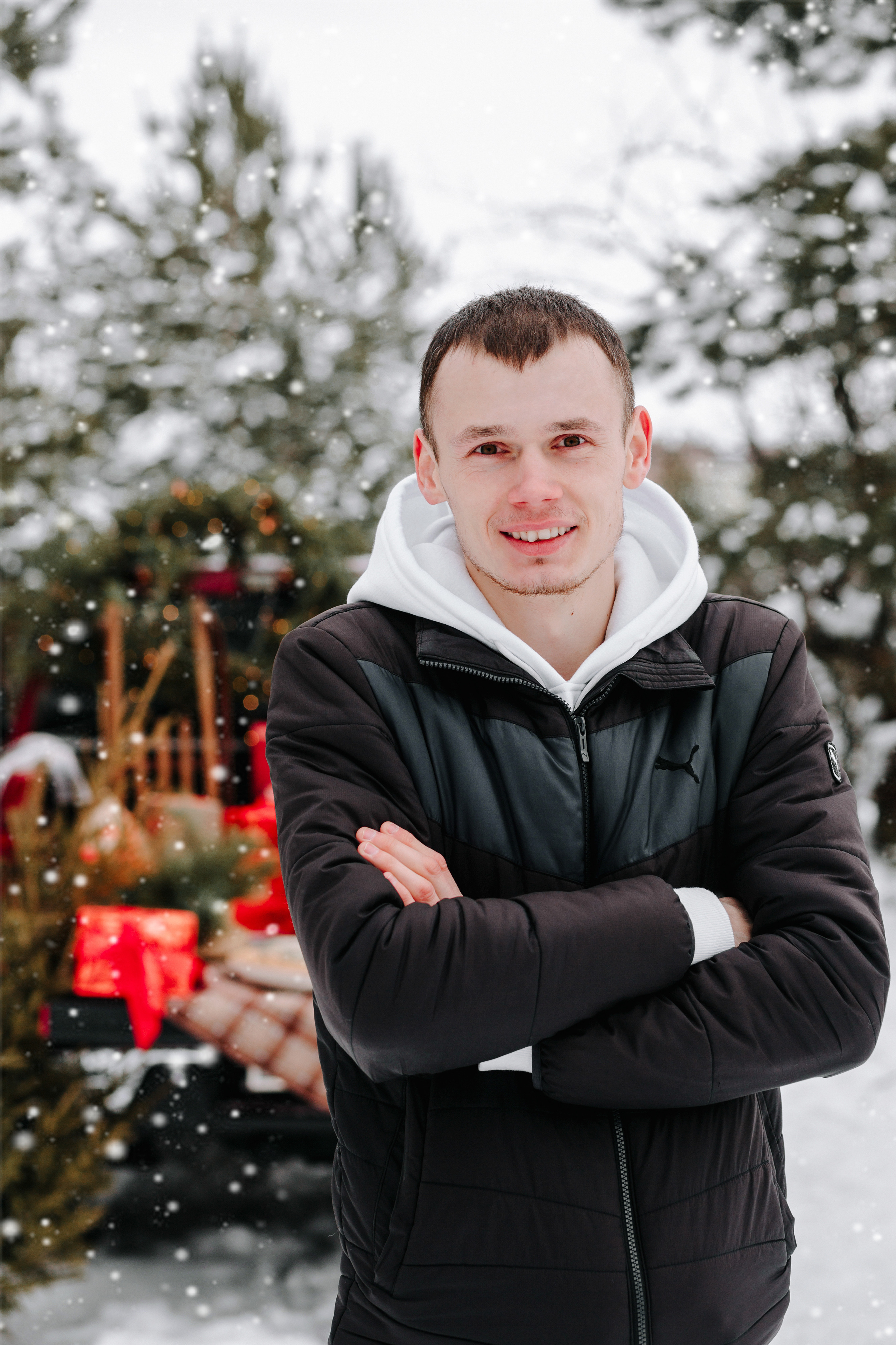 Снежно-нежная история любви…. Семейный и свадебный фотограф в Воронеже Майя Добровольская