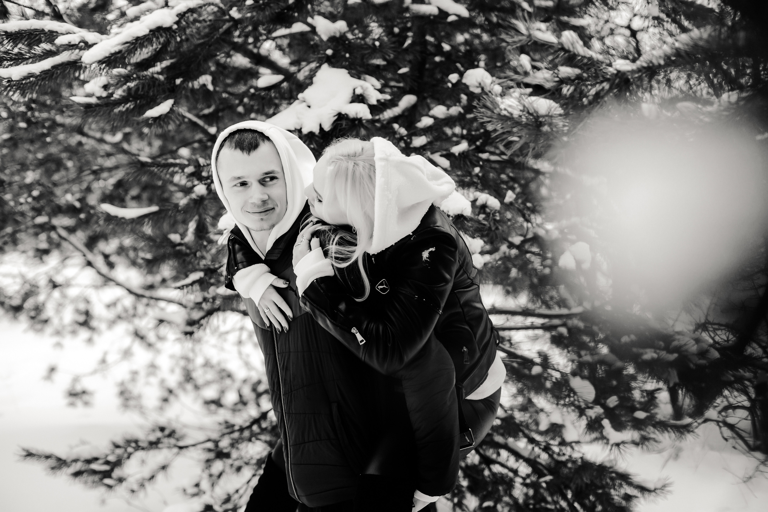 Снежно-нежная история любви…. Семейный и свадебный фотограф в Воронеже Майя Добровольская