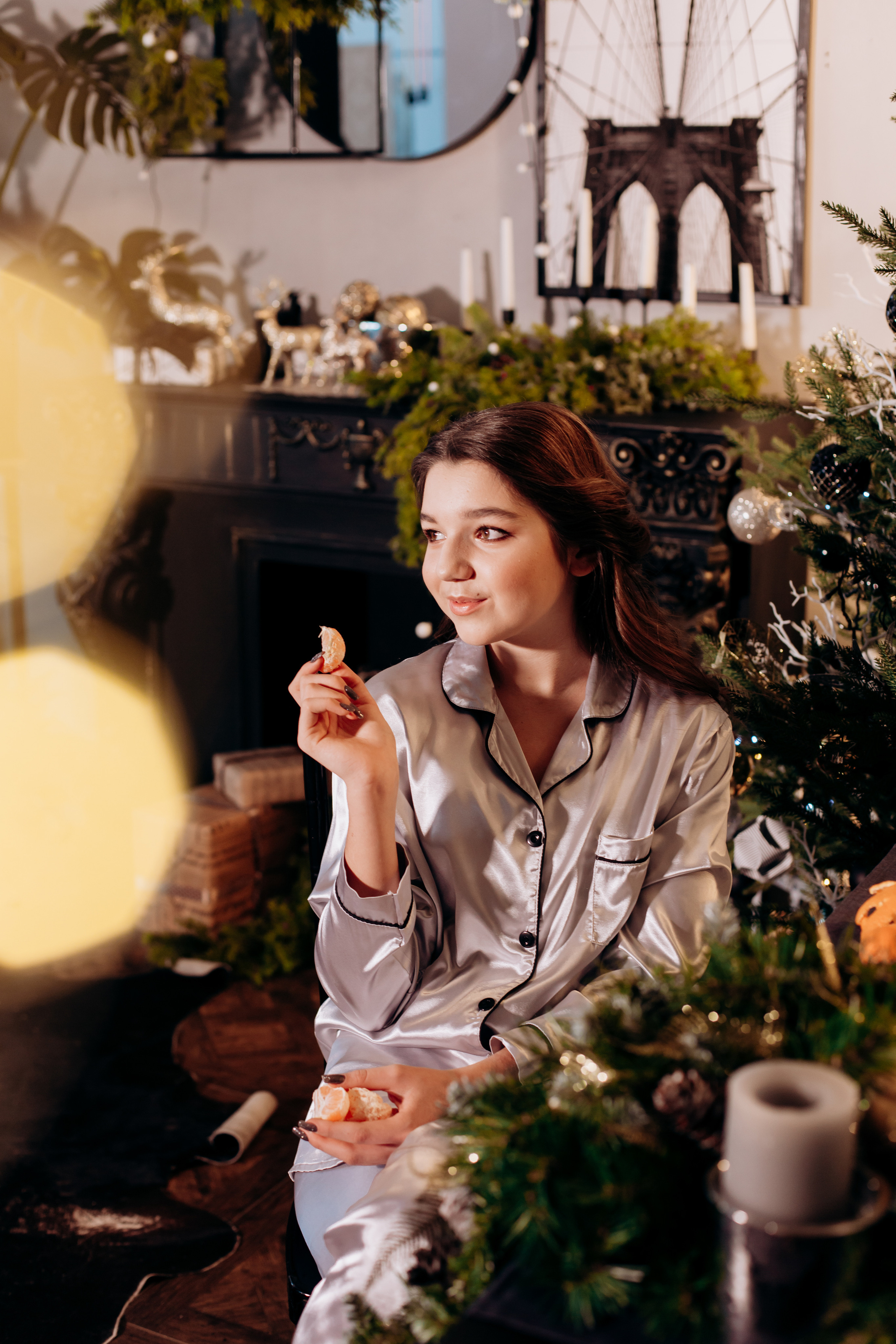 Леночка (новогодняя фотосессия). Семейный и свадебный фотограф в Воронеже Майя Добровольская