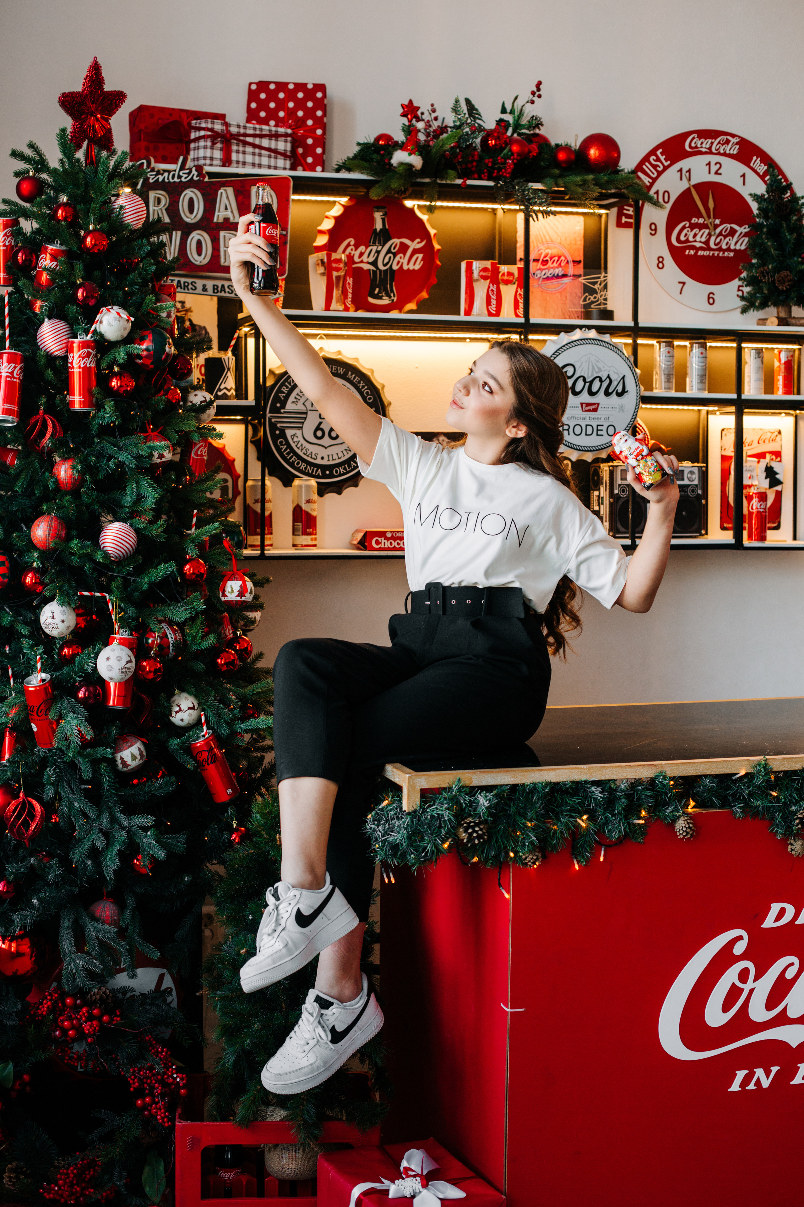 Леночка (новогодняя фотосессия). Семейный и свадебный фотограф в Воронеже Майя Добровольская