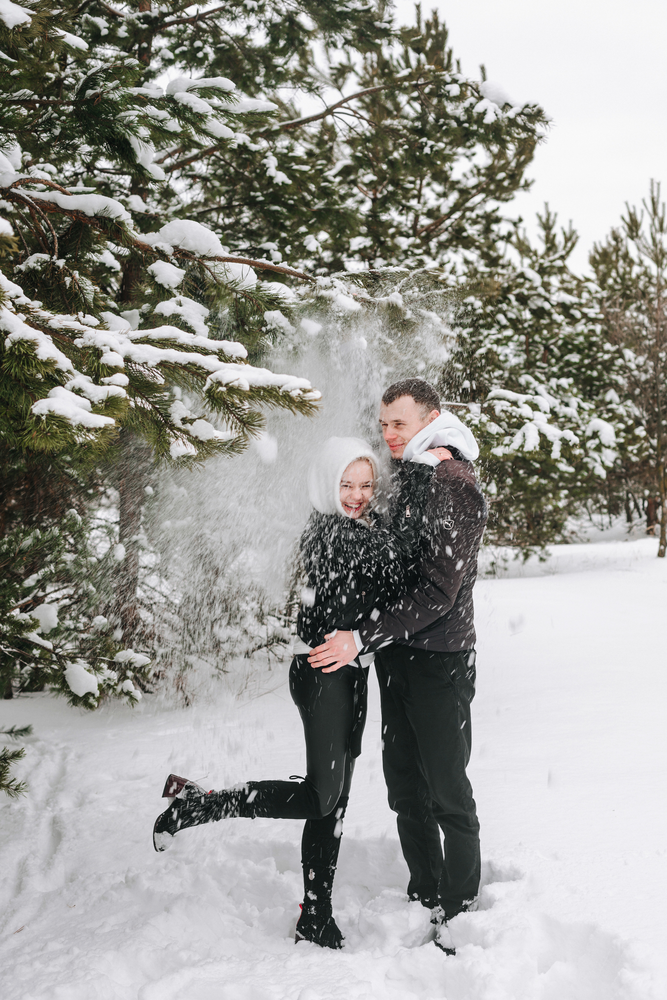 Снежно-нежная история любви…. Семейный и свадебный фотограф в Воронеже Майя Добровольская