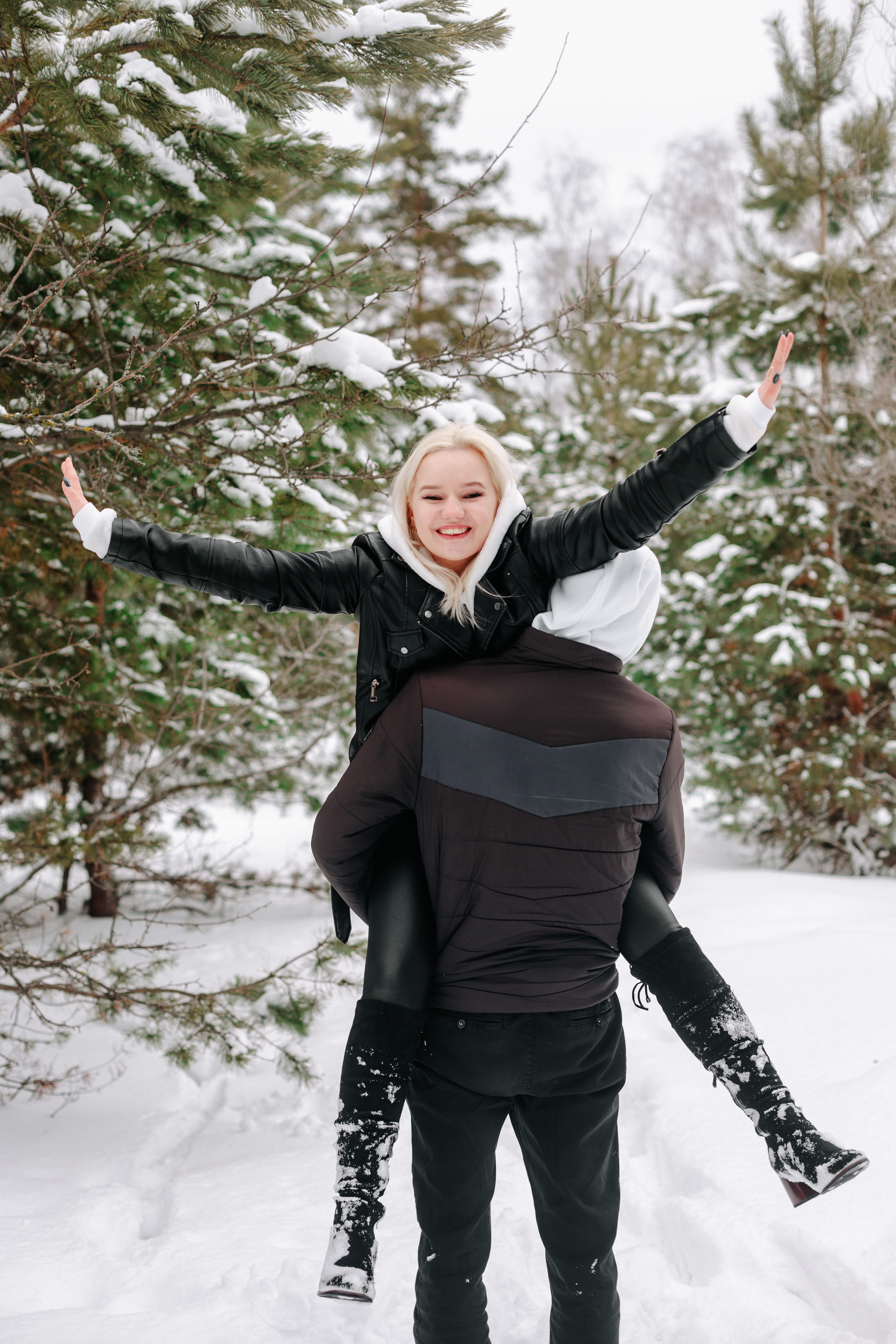 Снежно-нежная история любви…. Семейный и свадебный фотограф в Воронеже Майя Добровольская