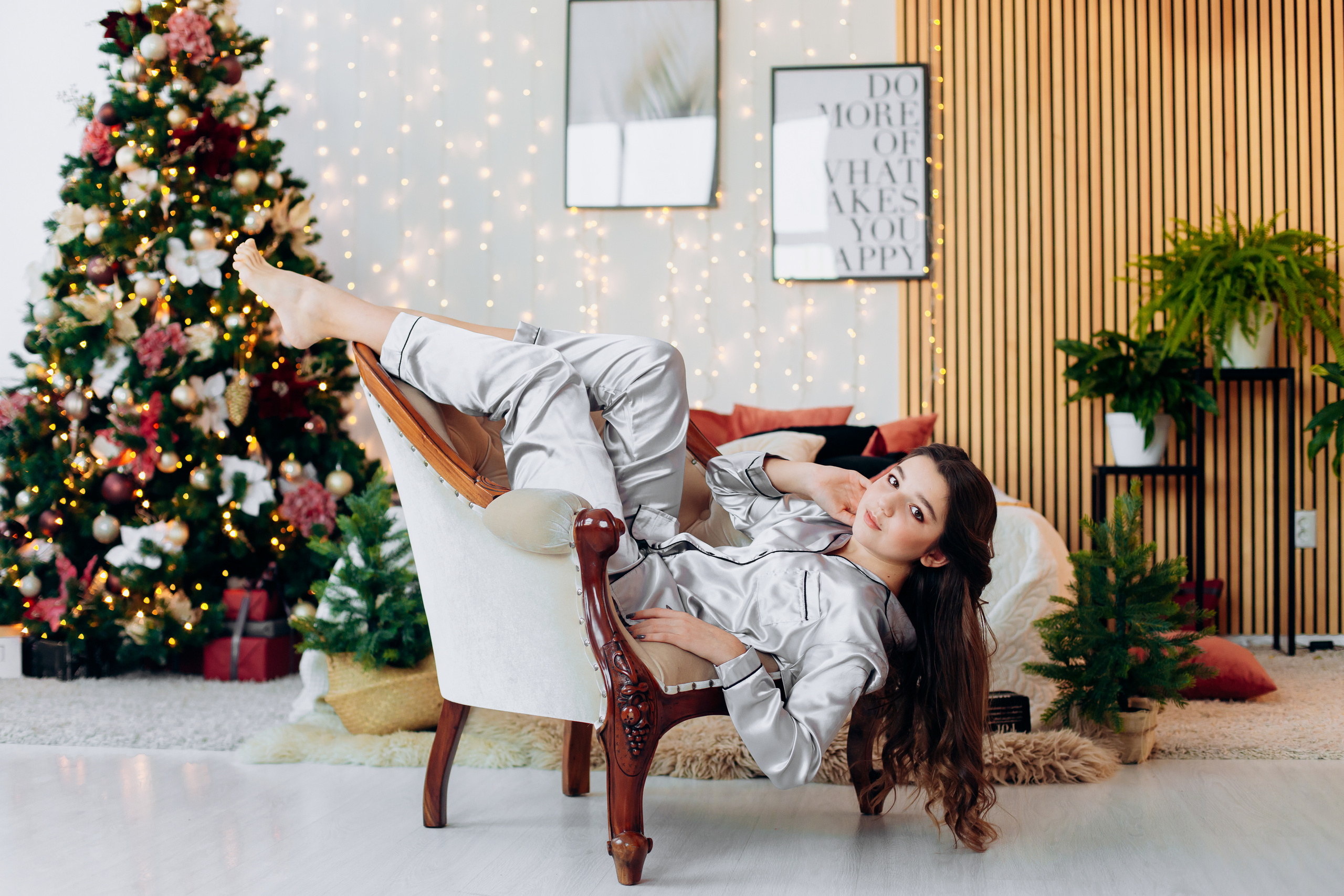 Леночка (новогодняя фотосессия). Семейный и свадебный фотограф в Воронеже Майя Добровольская