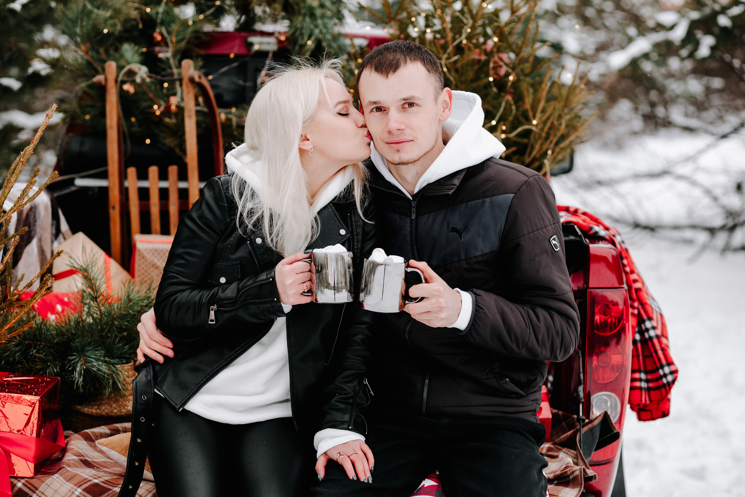 Снежно-нежная история любви…. Семейный и свадебный фотограф в Воронеже Майя Добровольская