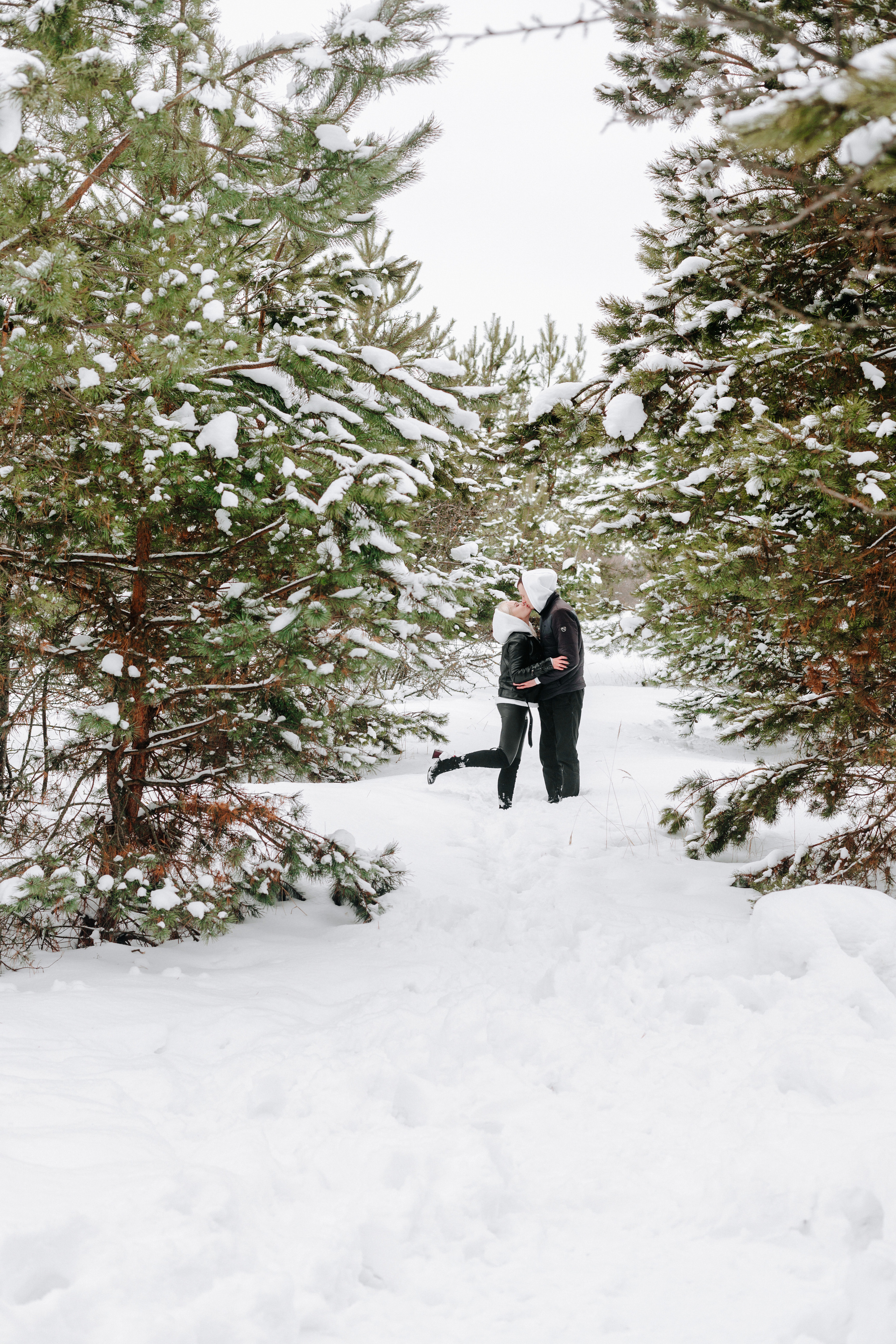 Снежно-нежная история любви…. Семейный и свадебный фотограф в Воронеже Майя Добровольская