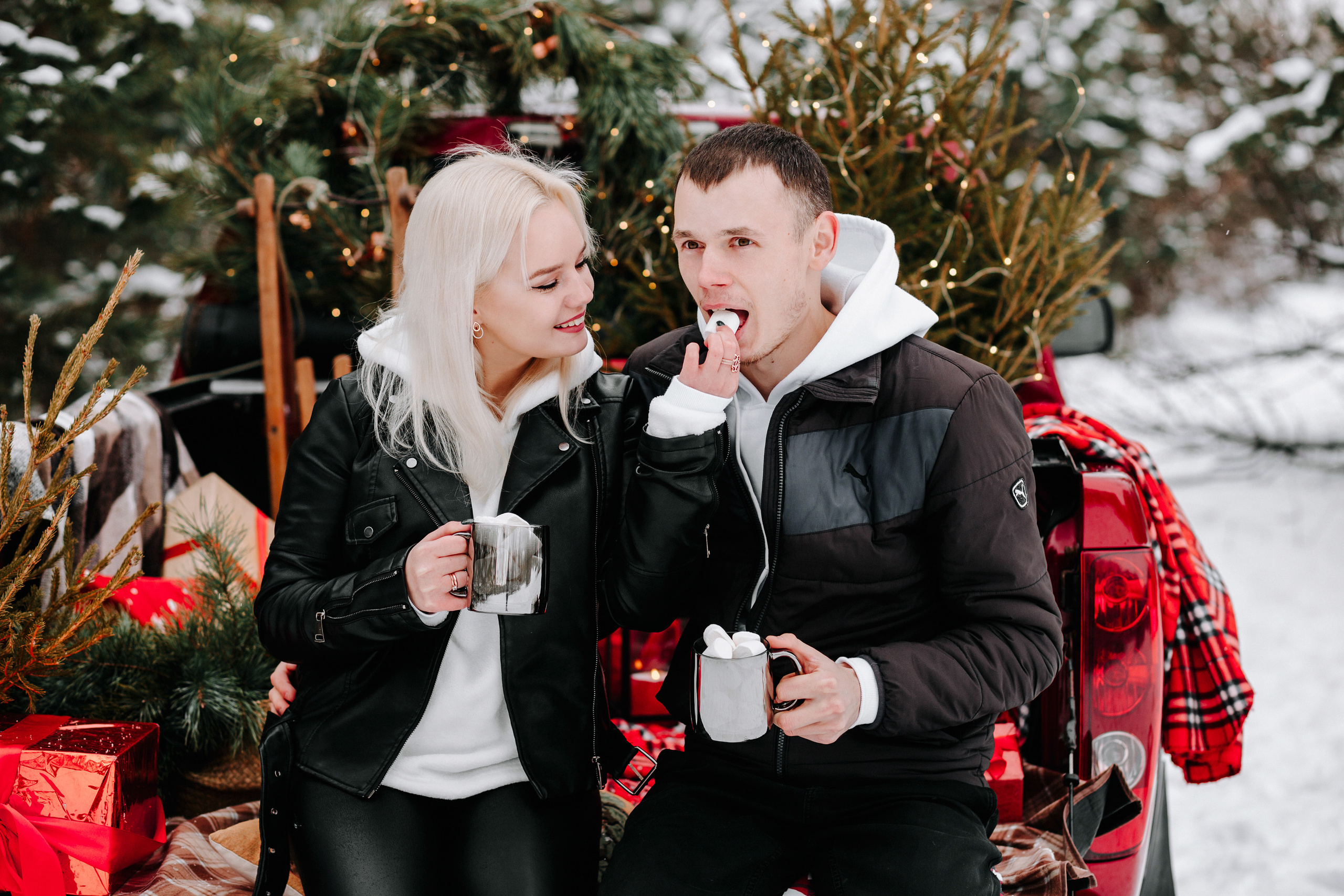 Снежно-нежная история любви…. Семейный и свадебный фотограф в Воронеже Майя Добровольская