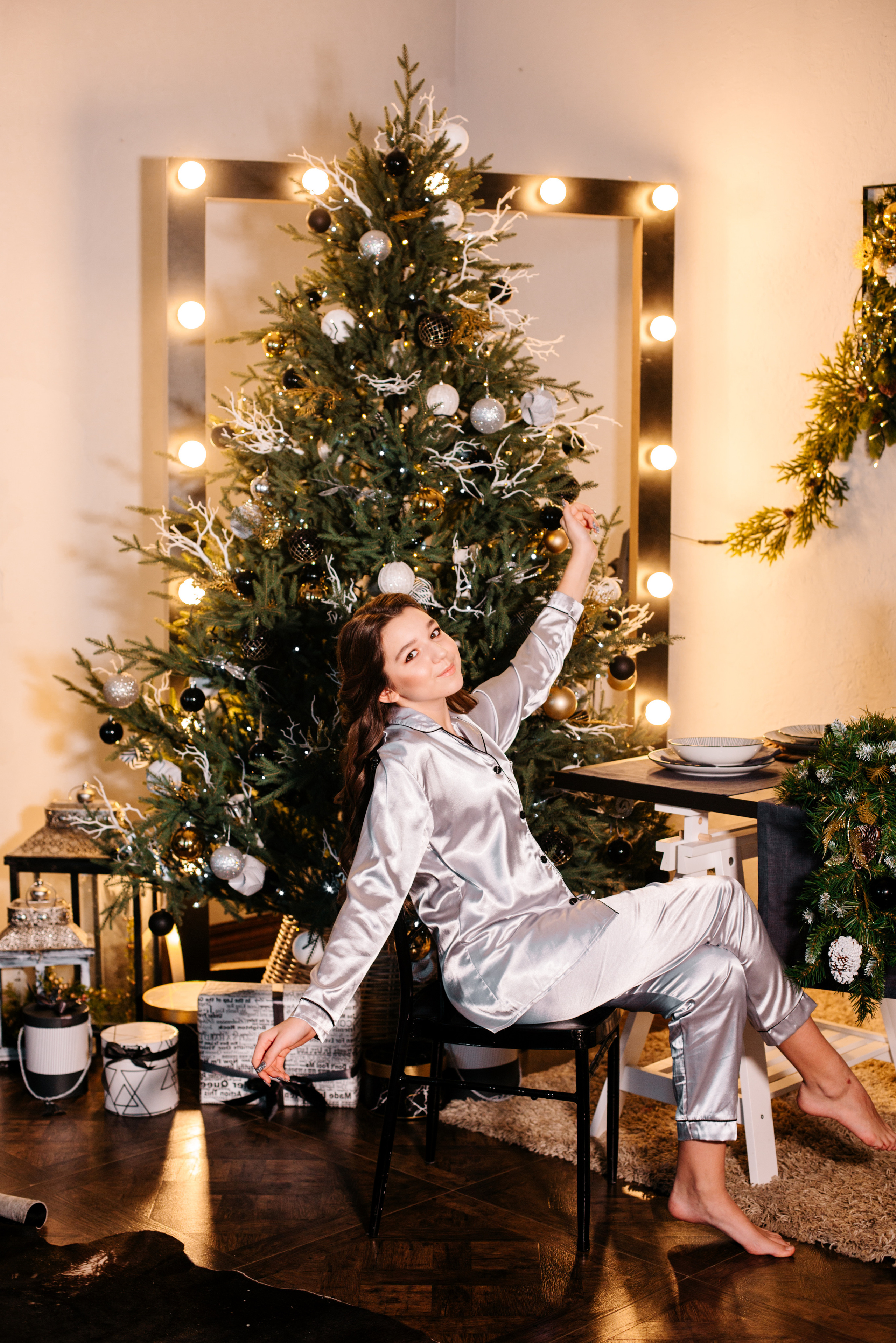 Леночка (новогодняя фотосессия). Семейный и свадебный фотограф в Воронеже Майя Добровольская