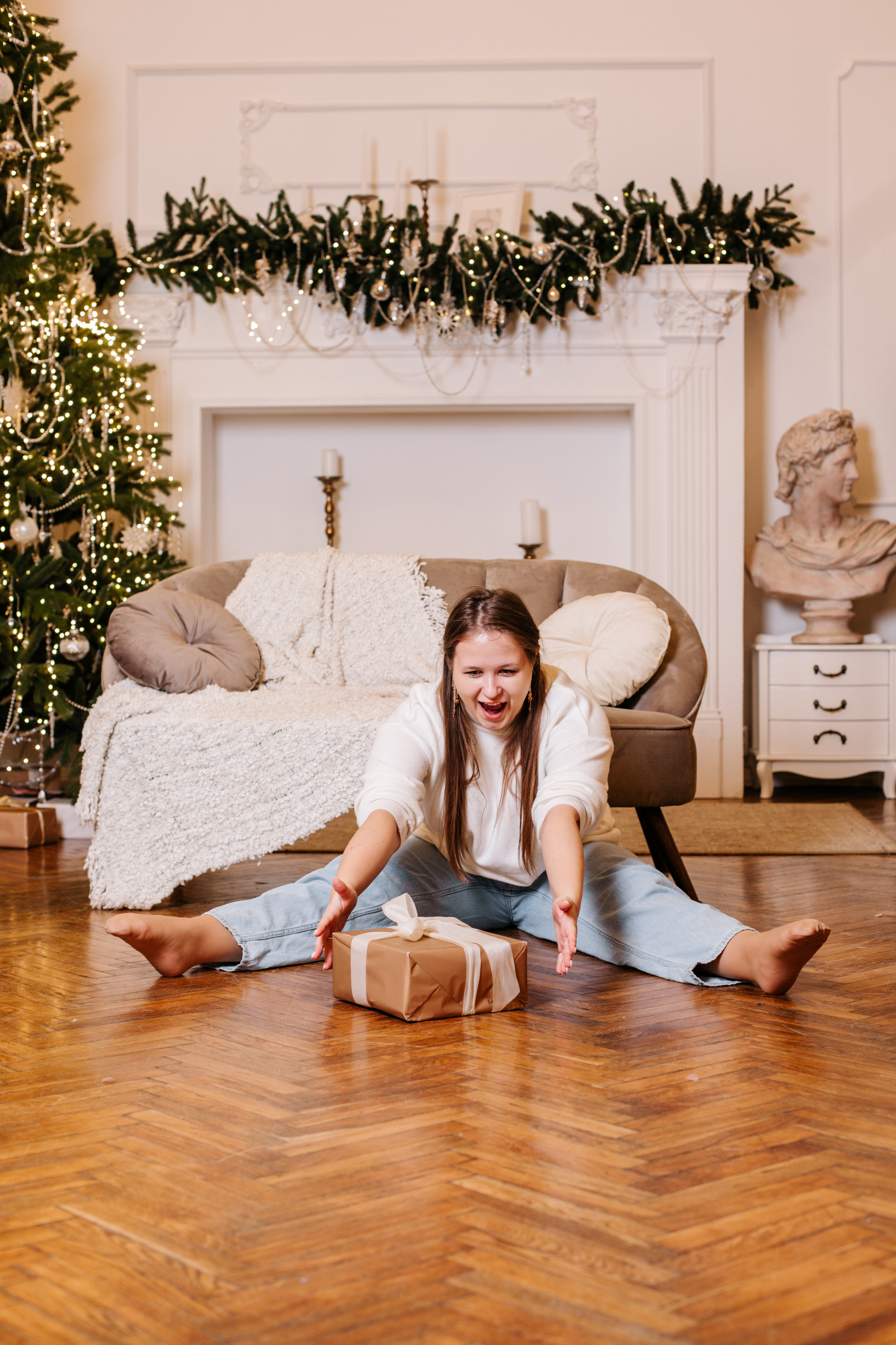 Юлечка (новогодняя фотосессия). Семейный и свадебный фотограф в Воронеже Майя Добровольская