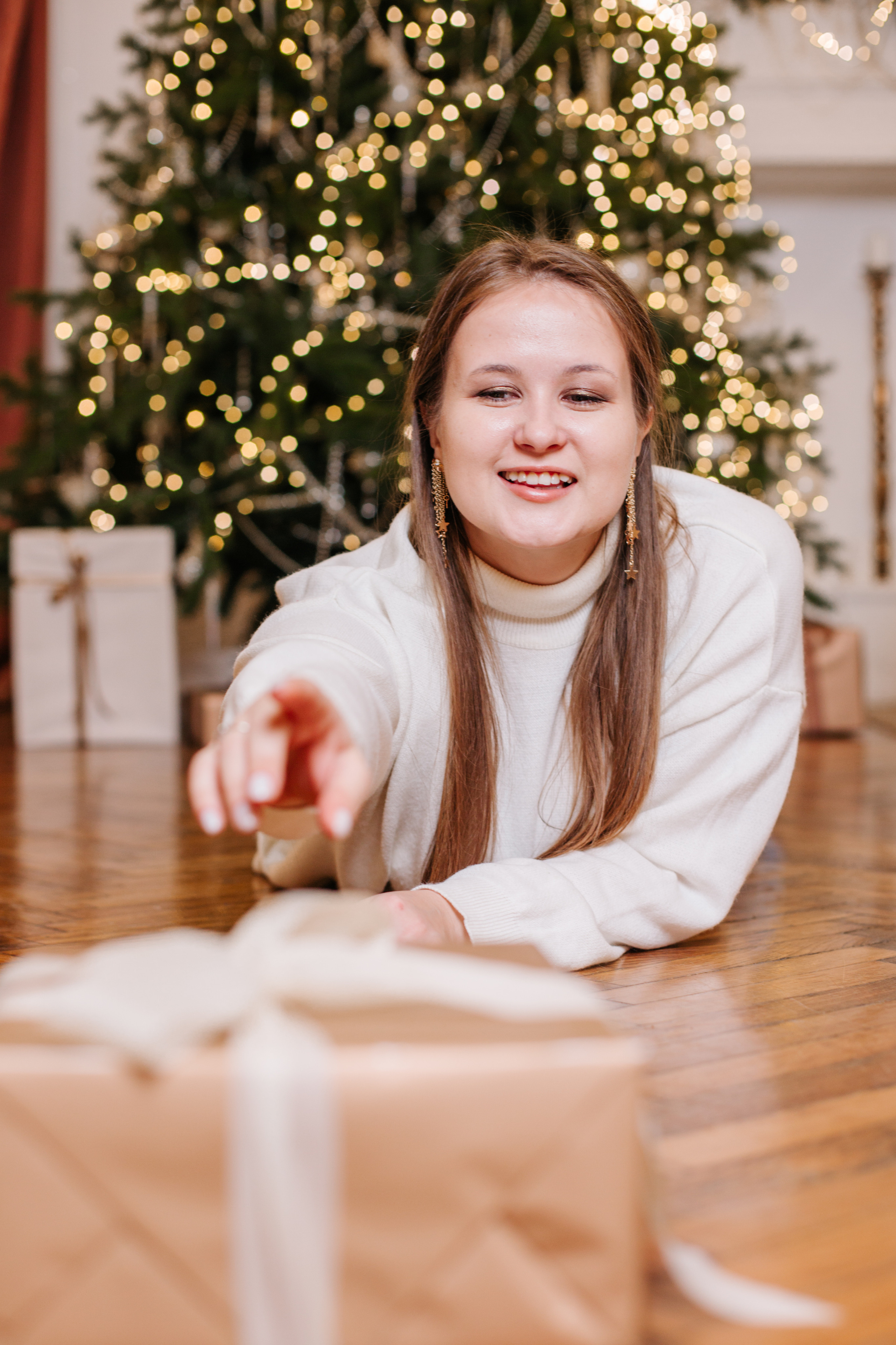Юлечка (новогодняя фотосессия). Семейный и свадебный фотограф в Воронеже Майя Добровольская