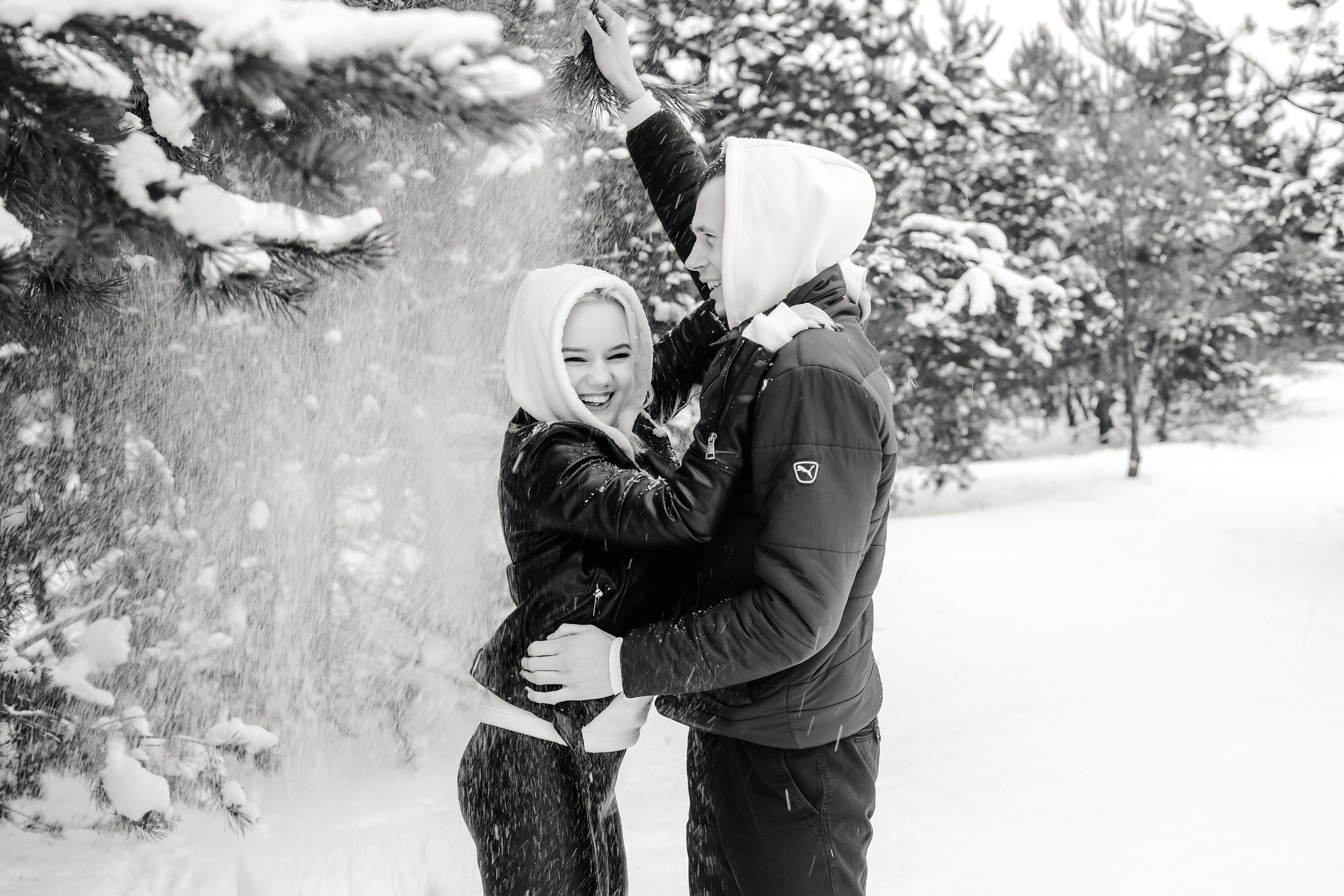 Снежно-нежная история любви…. Семейный и свадебный фотограф в Воронеже Майя Добровольская