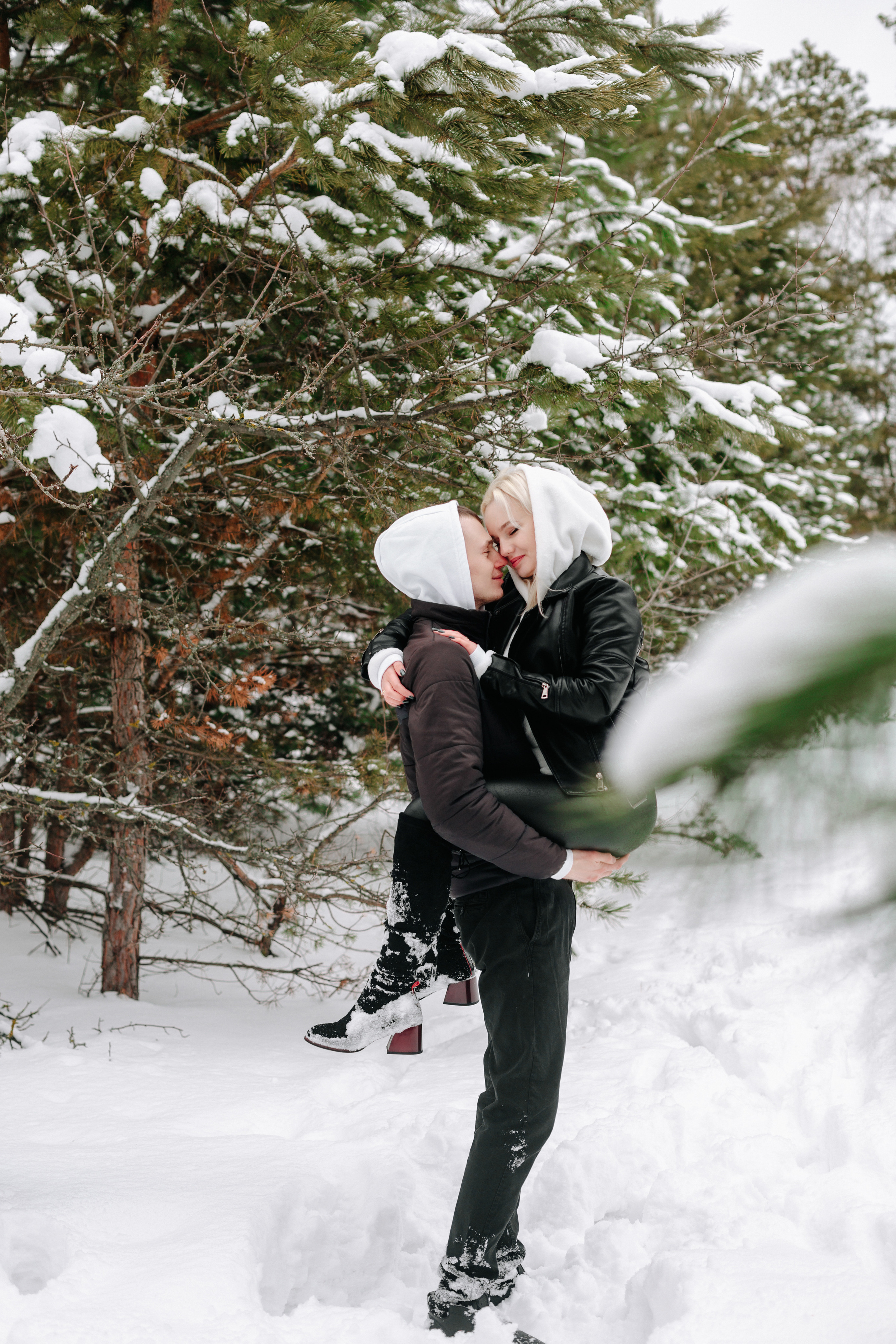 Снежно-нежная история любви…. Семейный и свадебный фотограф в Воронеже Майя Добровольская