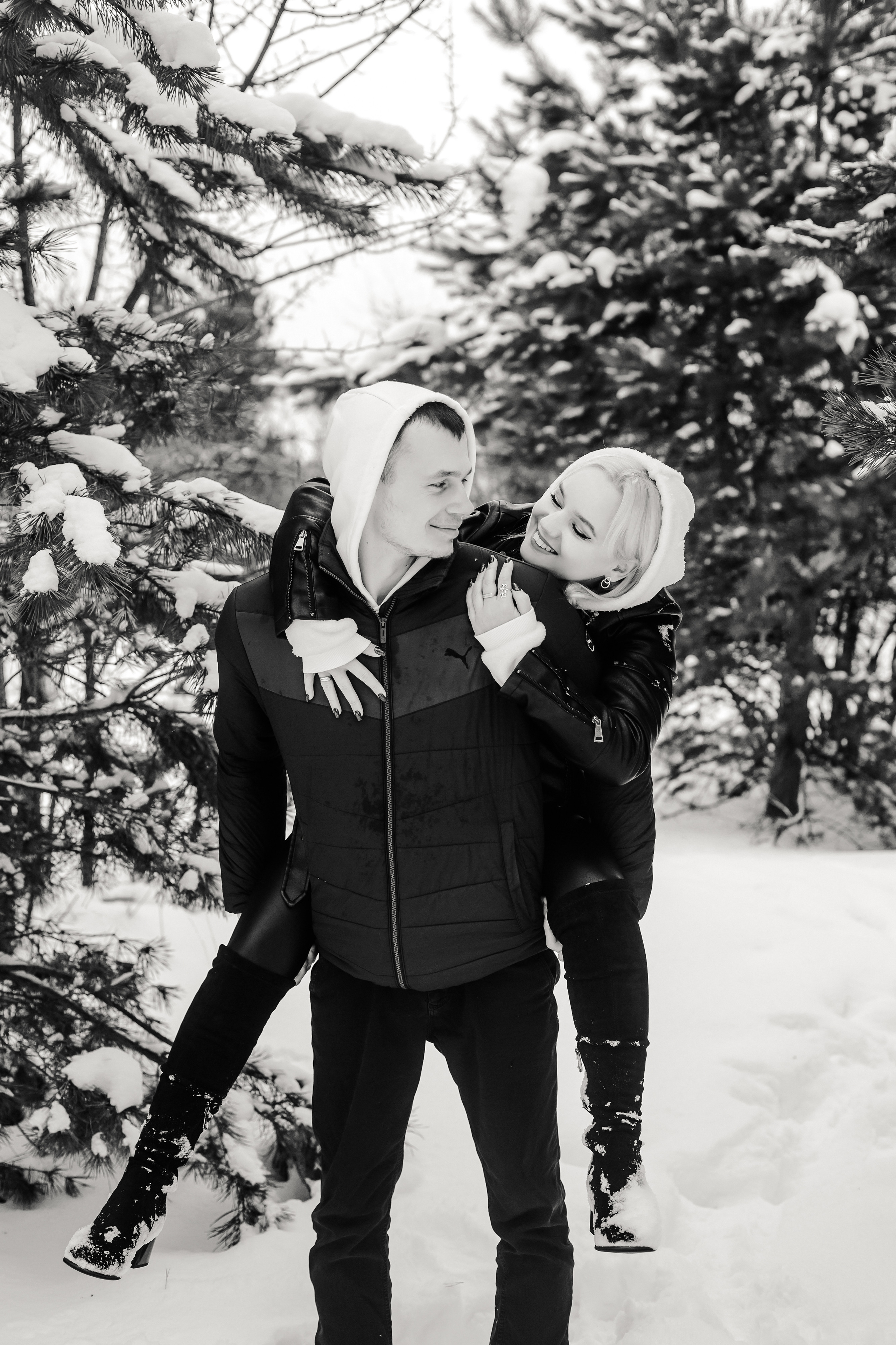 Снежно-нежная история любви…. Семейный и свадебный фотограф в Воронеже Майя Добровольская