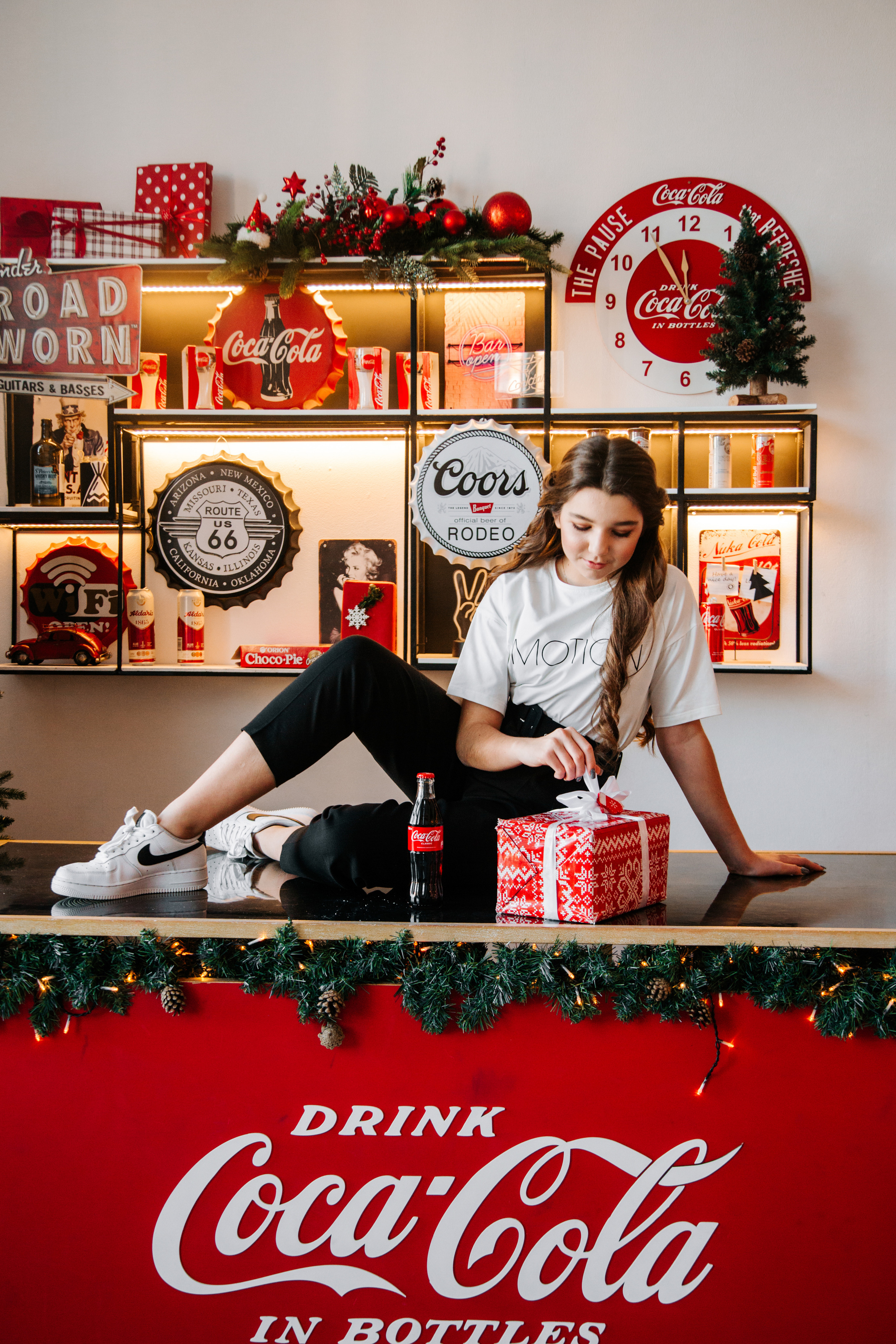 Леночка (новогодняя фотосессия). Семейный и свадебный фотограф в Воронеже Майя Добровольская