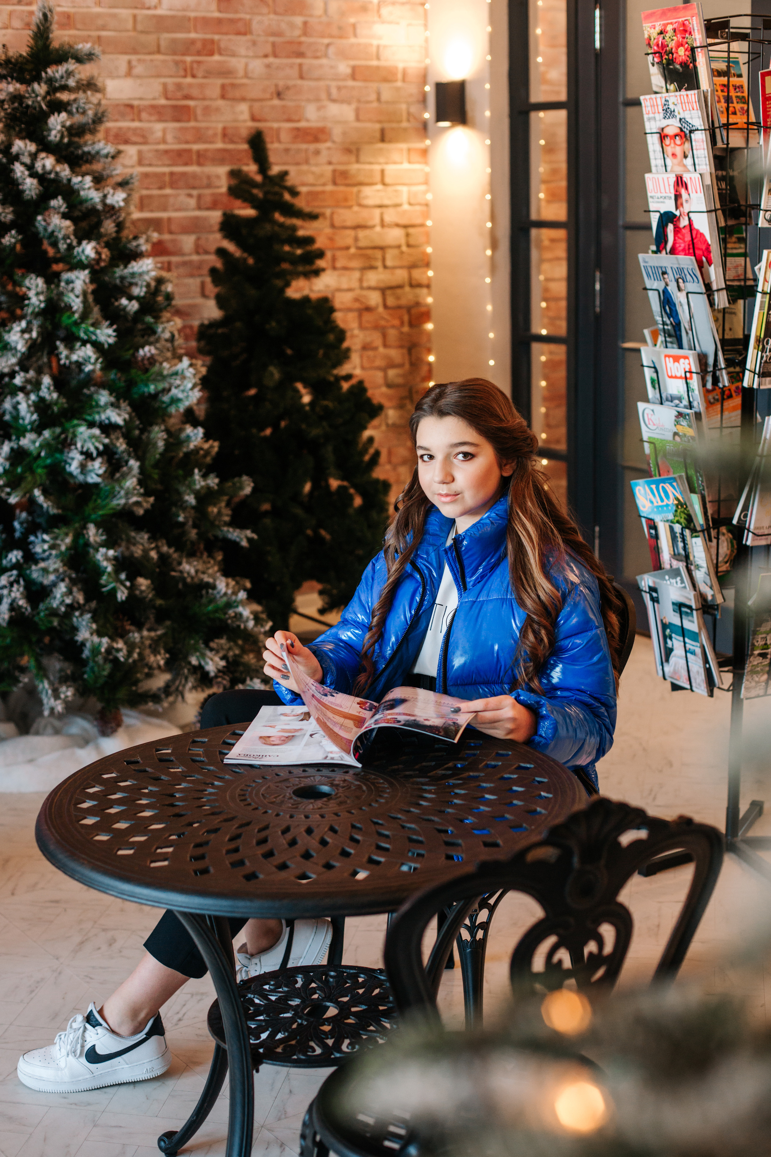 Леночка (новогодняя фотосессия). Семейный и свадебный фотограф в Воронеже Майя Добровольская