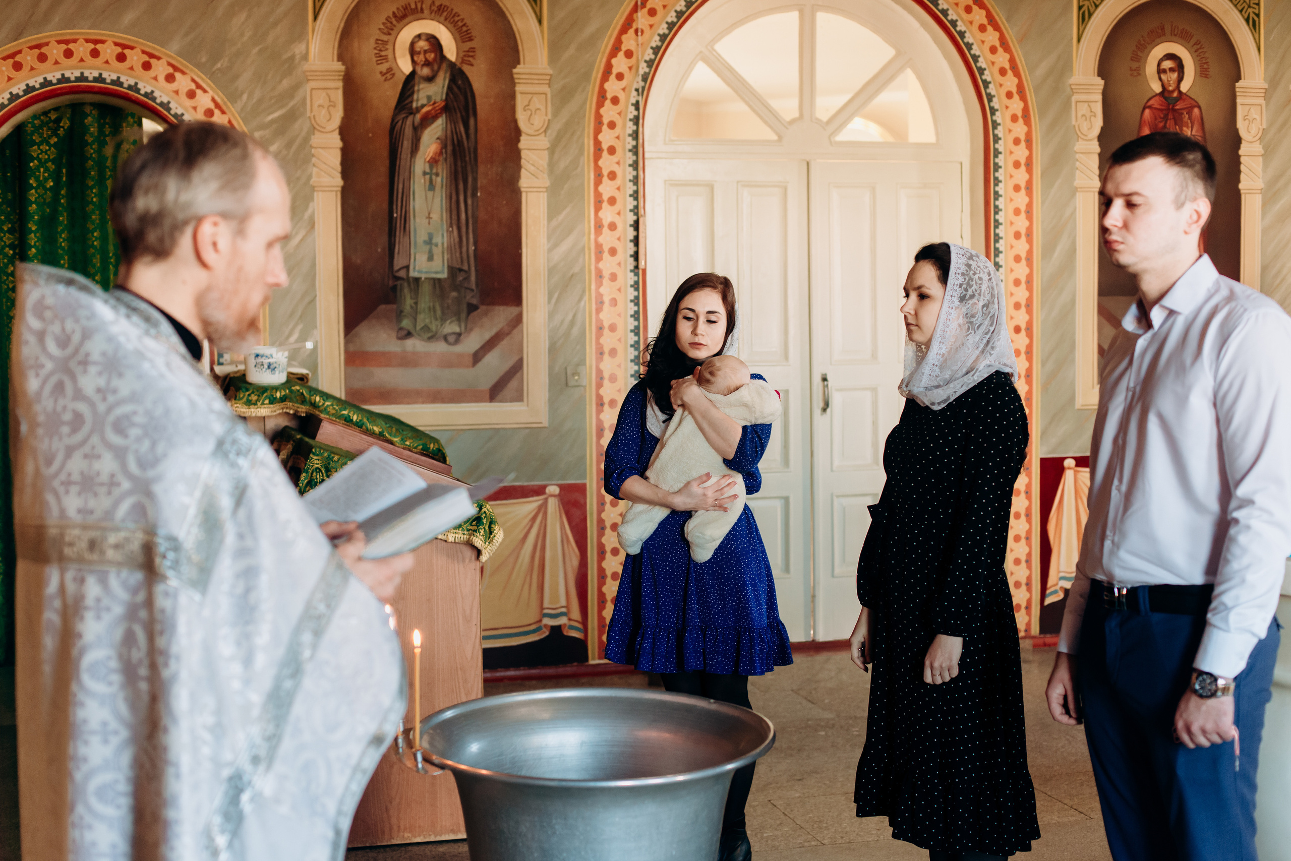 Крещение Полины. Семейный и свадебный фотограф в Воронеже Майя Добровольская