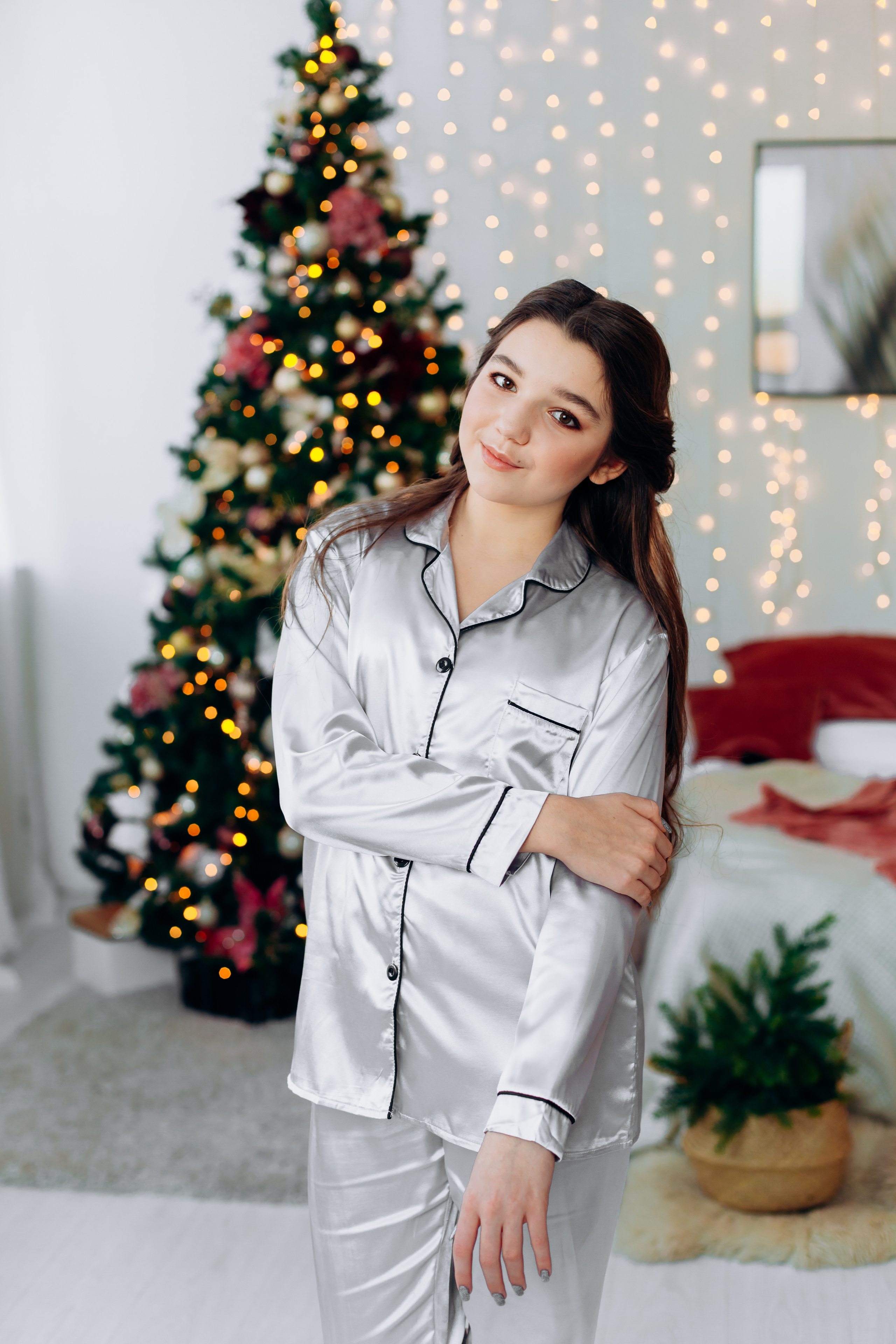 Леночка (новогодняя фотосессия). Семейный и свадебный фотограф в Воронеже Майя Добровольская