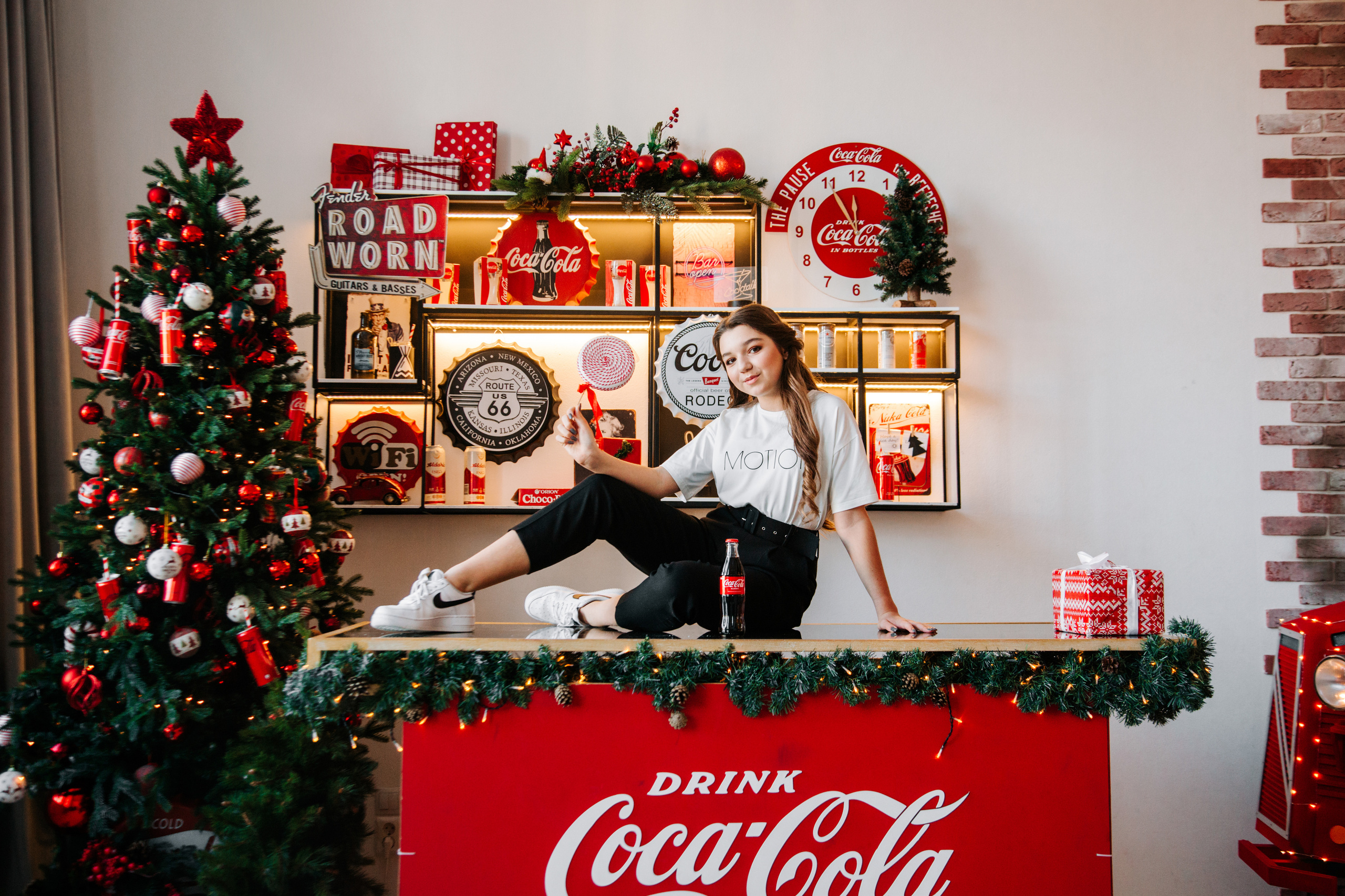Леночка (новогодняя фотосессия). Семейный и свадебный фотограф в Воронеже Майя Добровольская