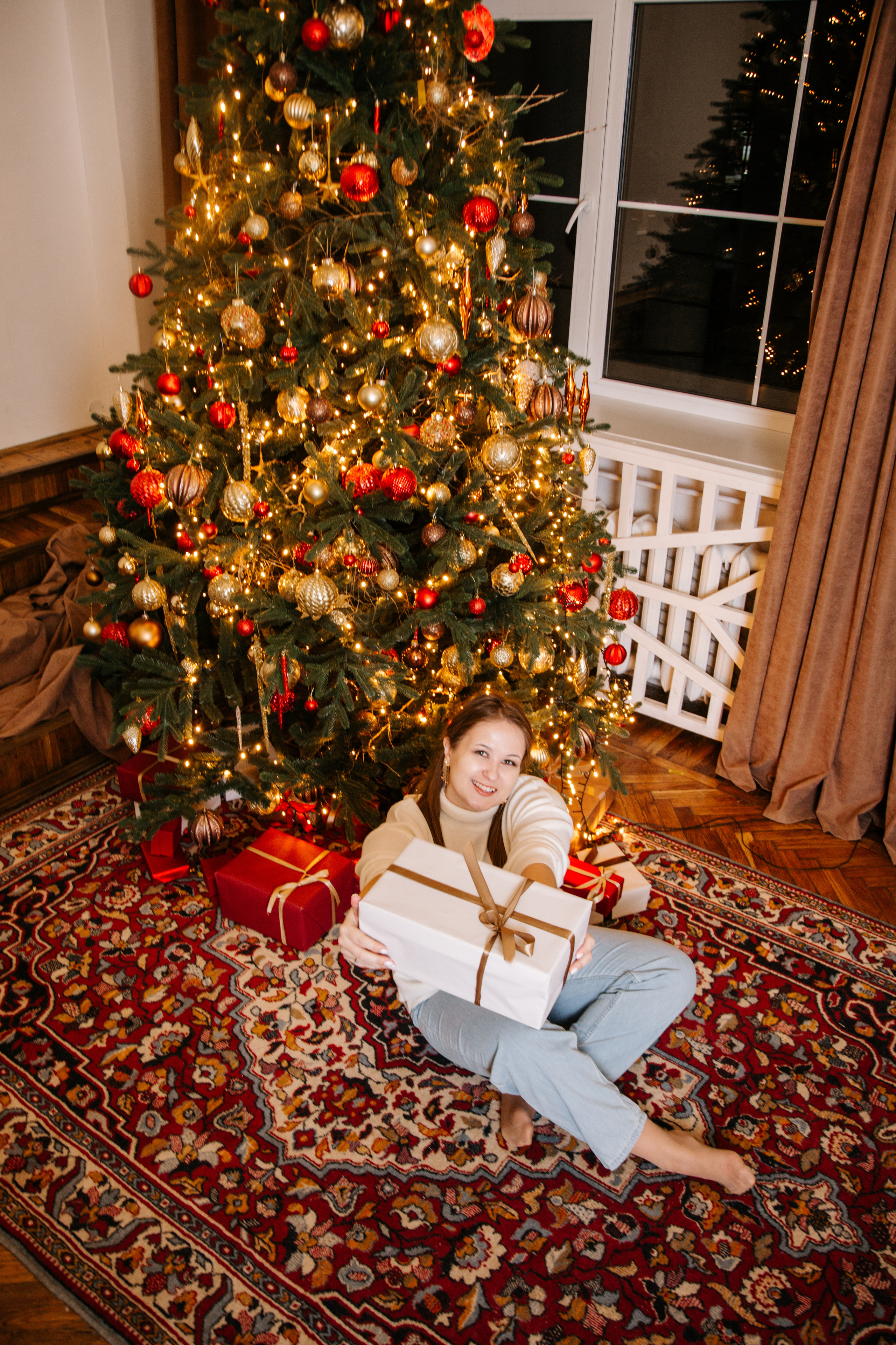Юлечка (новогодняя фотосессия). Семейный и свадебный фотограф в Воронеже Майя Добровольская