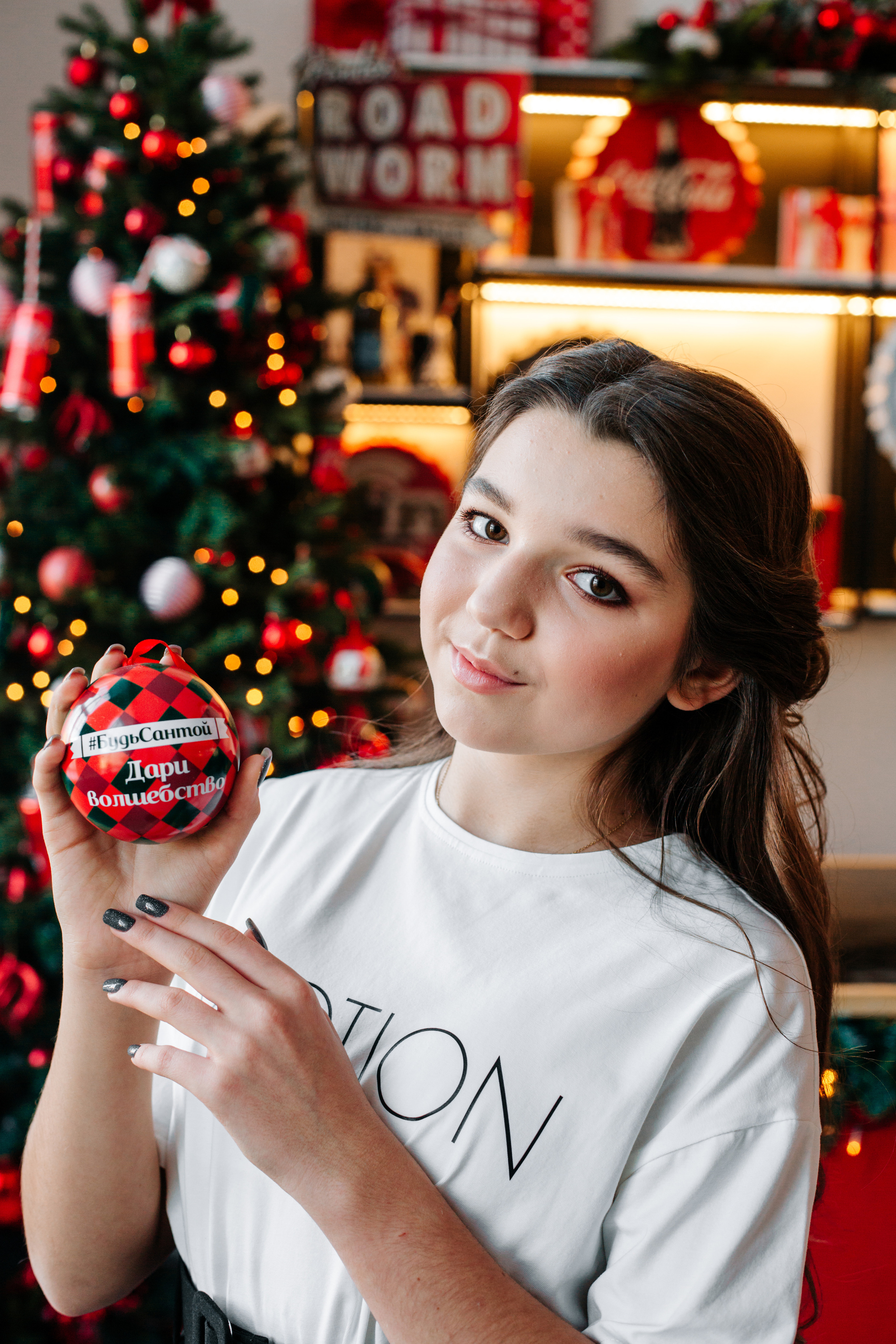 Леночка (новогодняя фотосессия). Семейный и свадебный фотограф в Воронеже Майя Добровольская