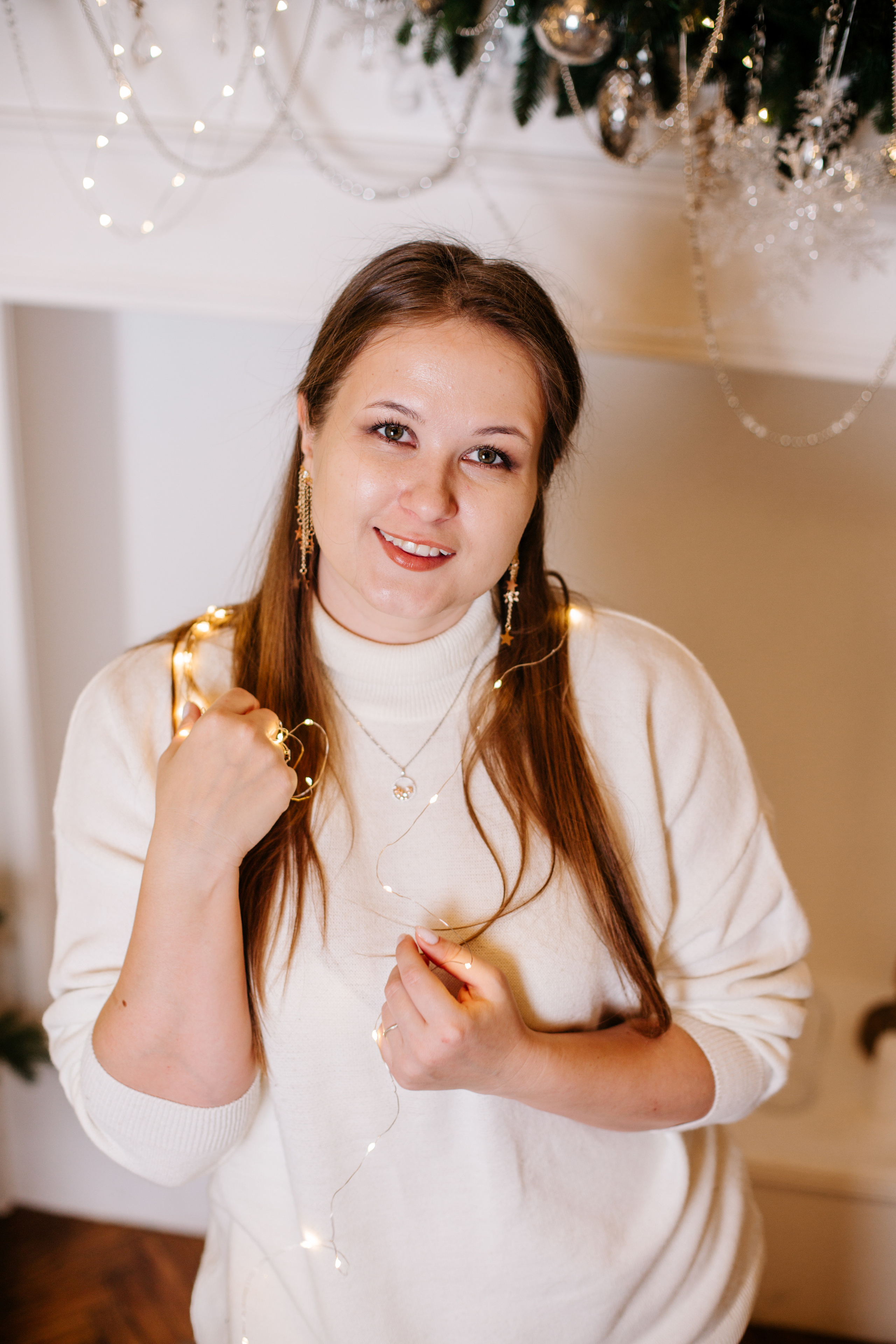 Юлечка (новогодняя фотосессия). Семейный и свадебный фотограф в Воронеже Майя Добровольская