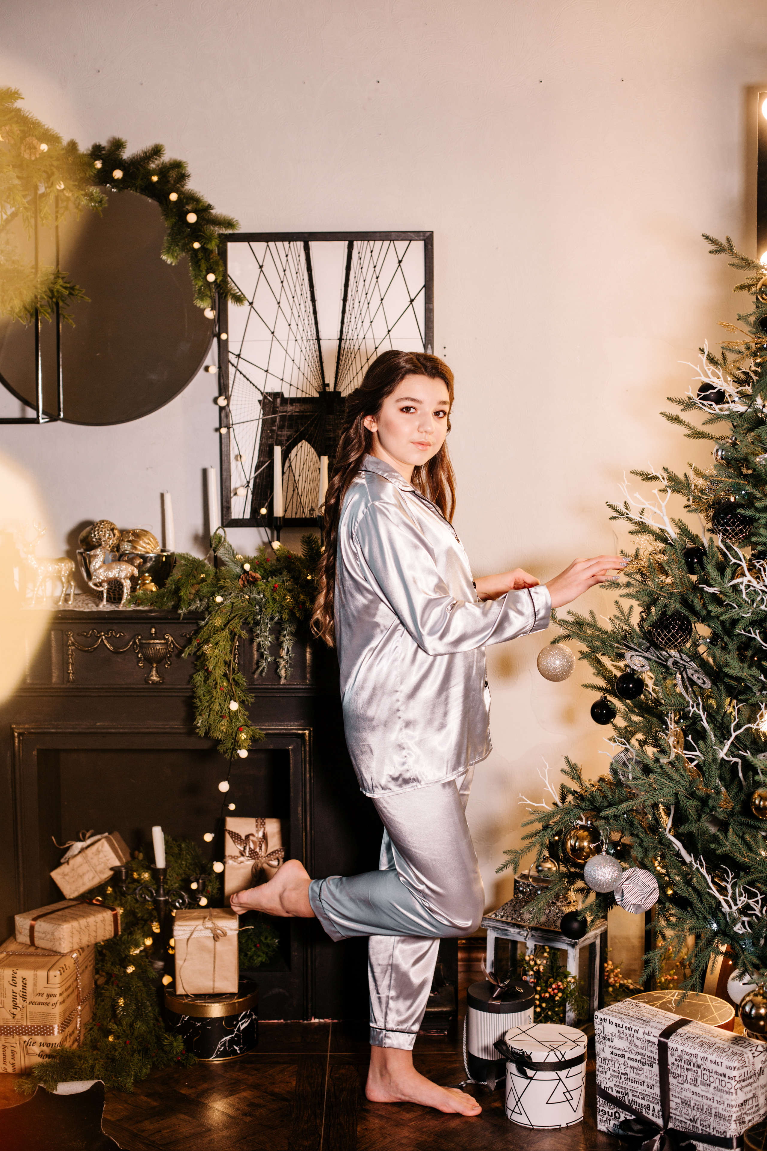 Леночка (новогодняя фотосессия). Семейный и свадебный фотограф в Воронеже Майя Добровольская