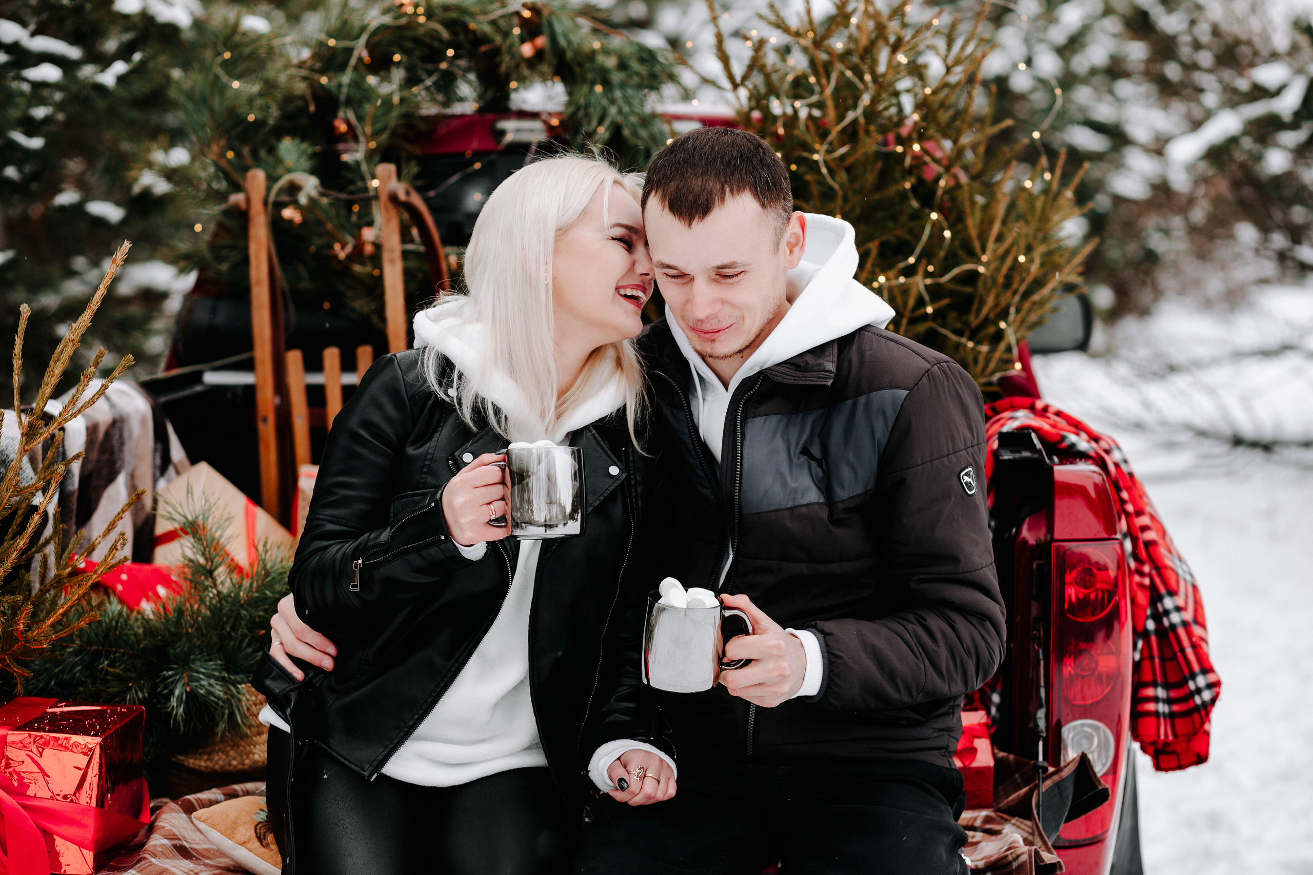 Снежно-нежная история любви…. Семейный и свадебный фотограф в Воронеже Майя Добровольская