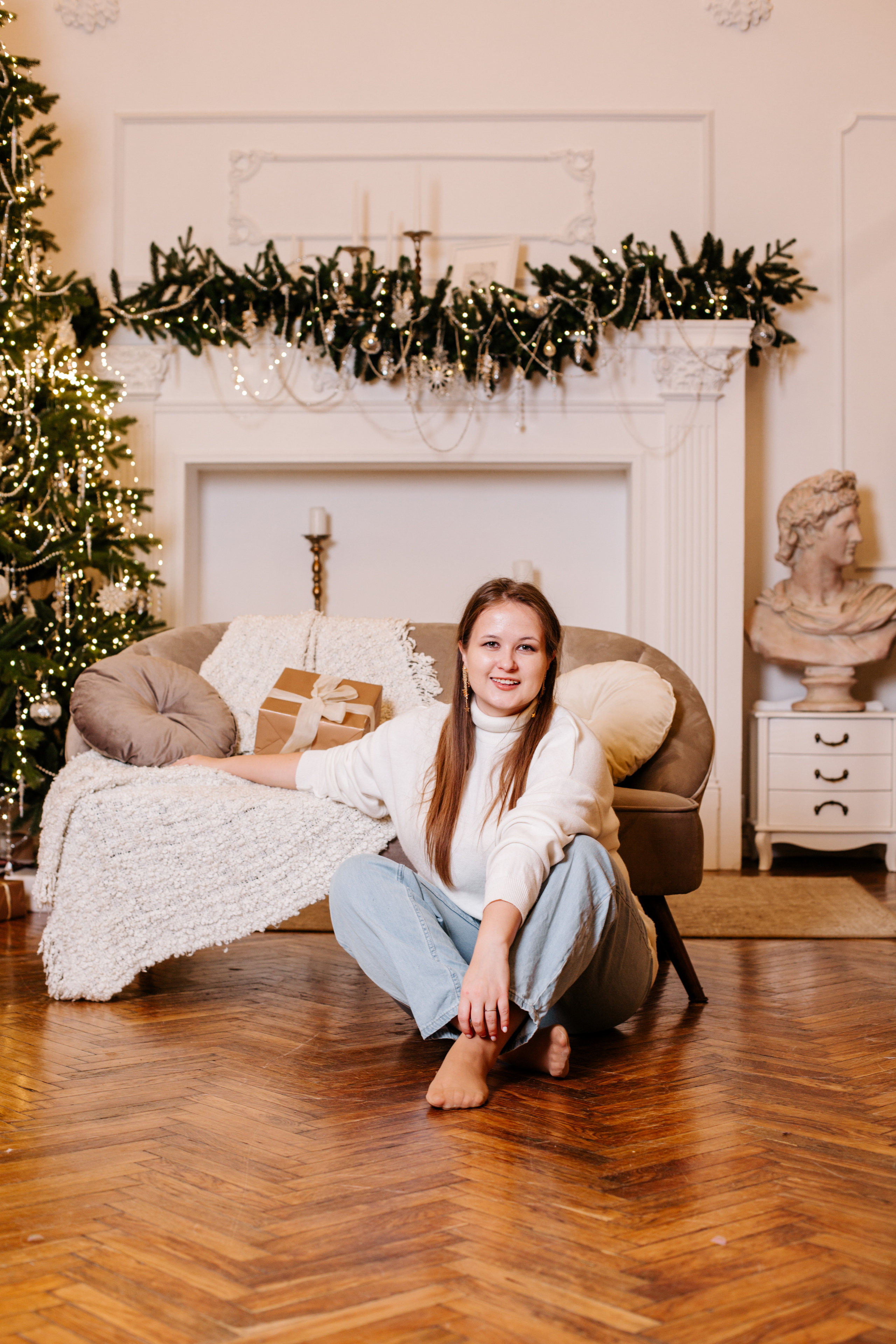 Юлечка (новогодняя фотосессия). Семейный и свадебный фотограф в Воронеже Майя Добровольская