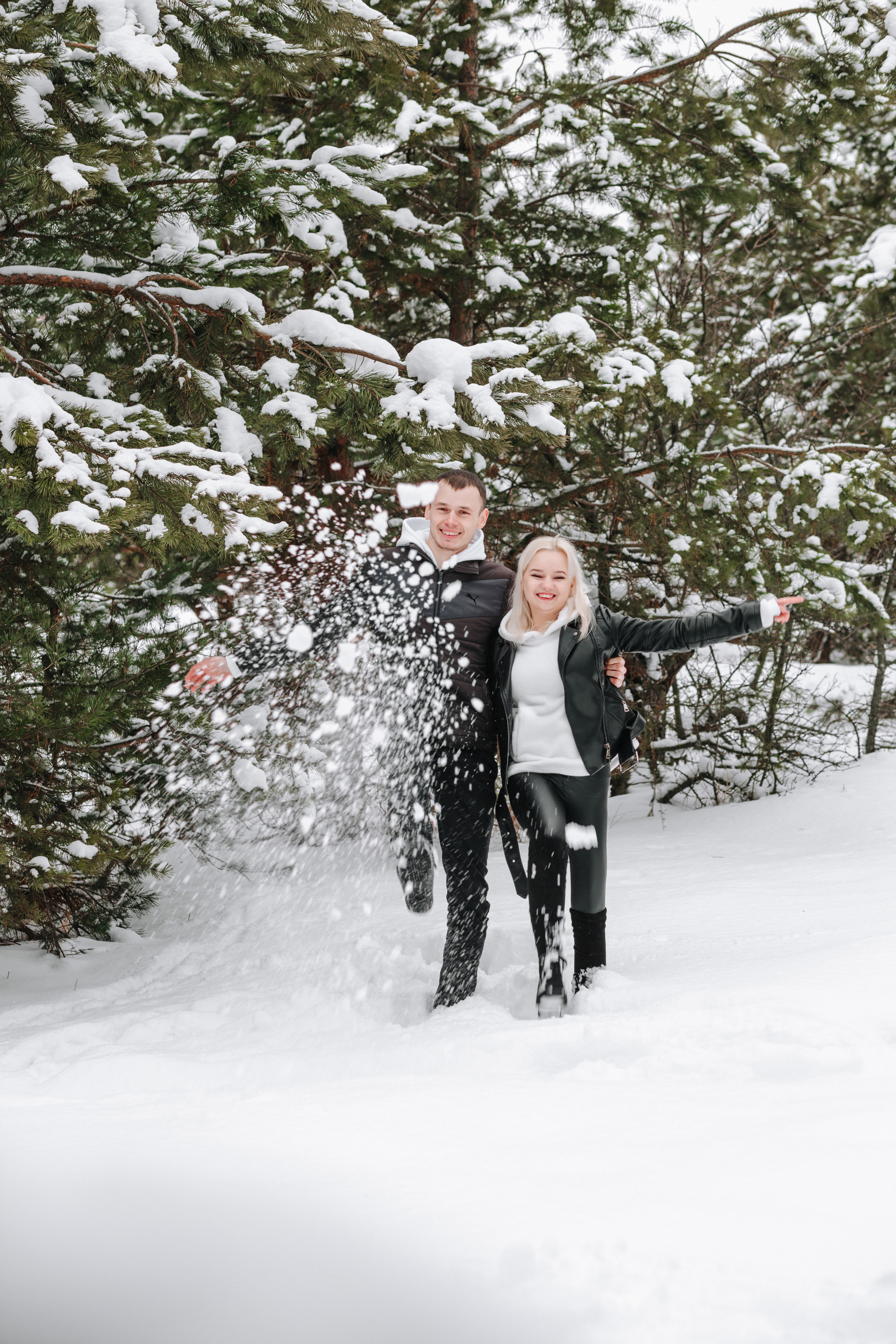 Снежно-нежная история любви…. Семейный и свадебный фотограф в Воронеже Майя Добровольская