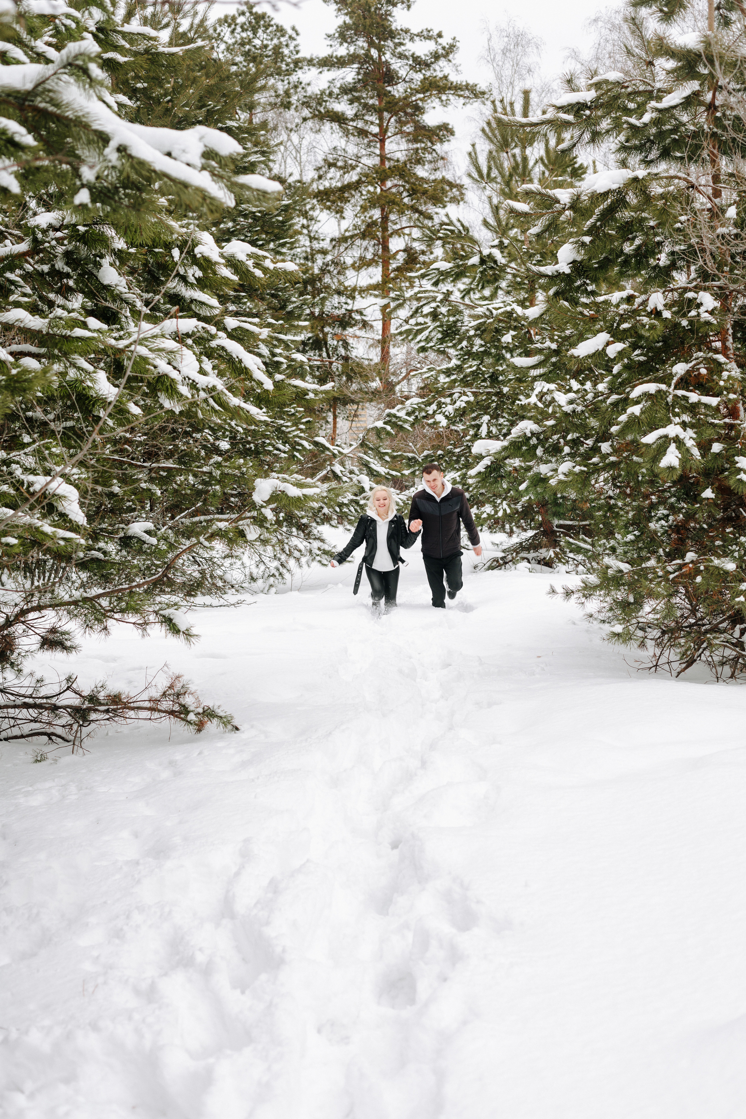 Снежно-нежная история любви…. Семейный и свадебный фотограф в Воронеже Майя Добровольская