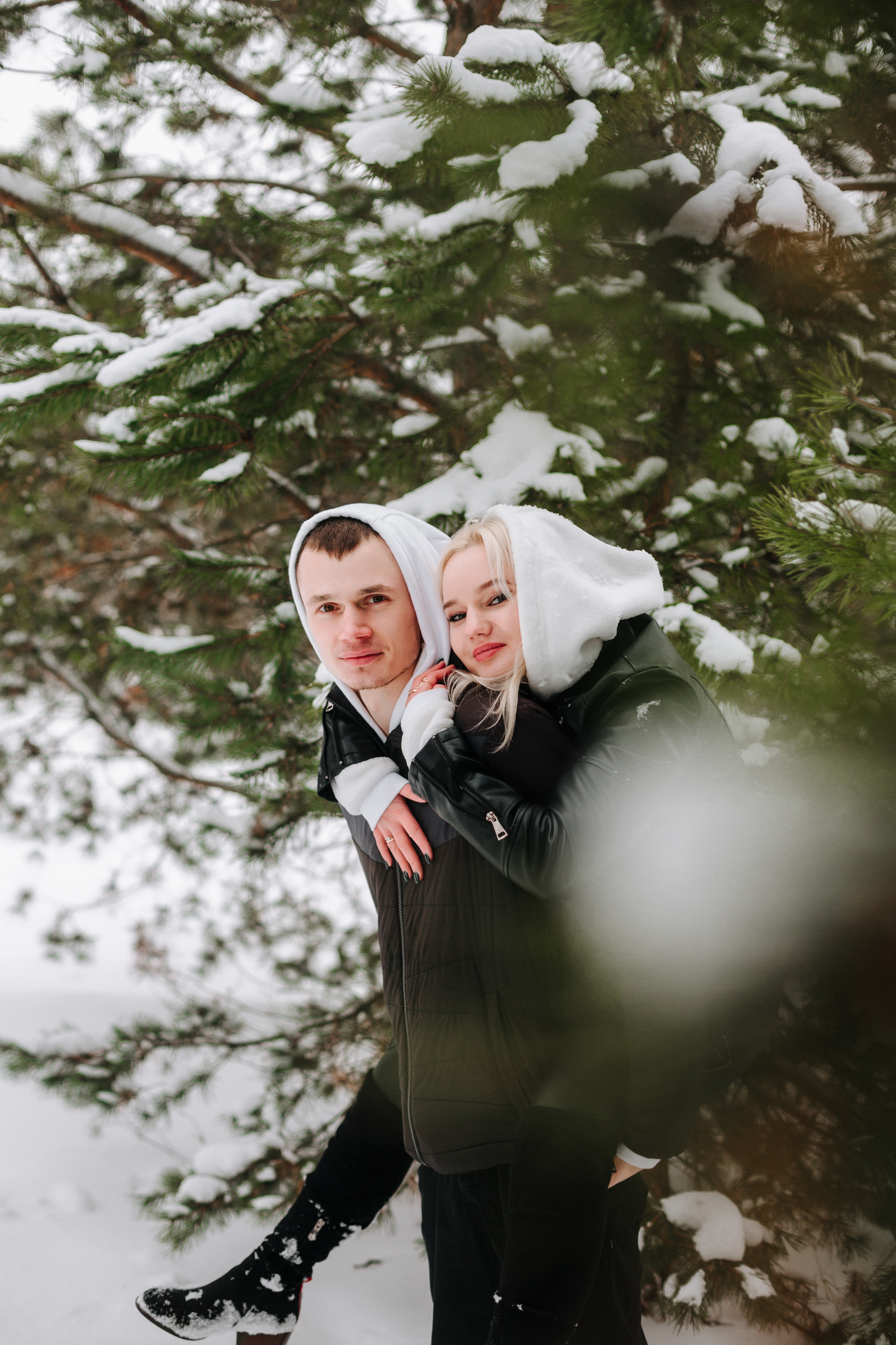 Снежно-нежная история любви…. Семейный и свадебный фотограф в Воронеже Майя Добровольская