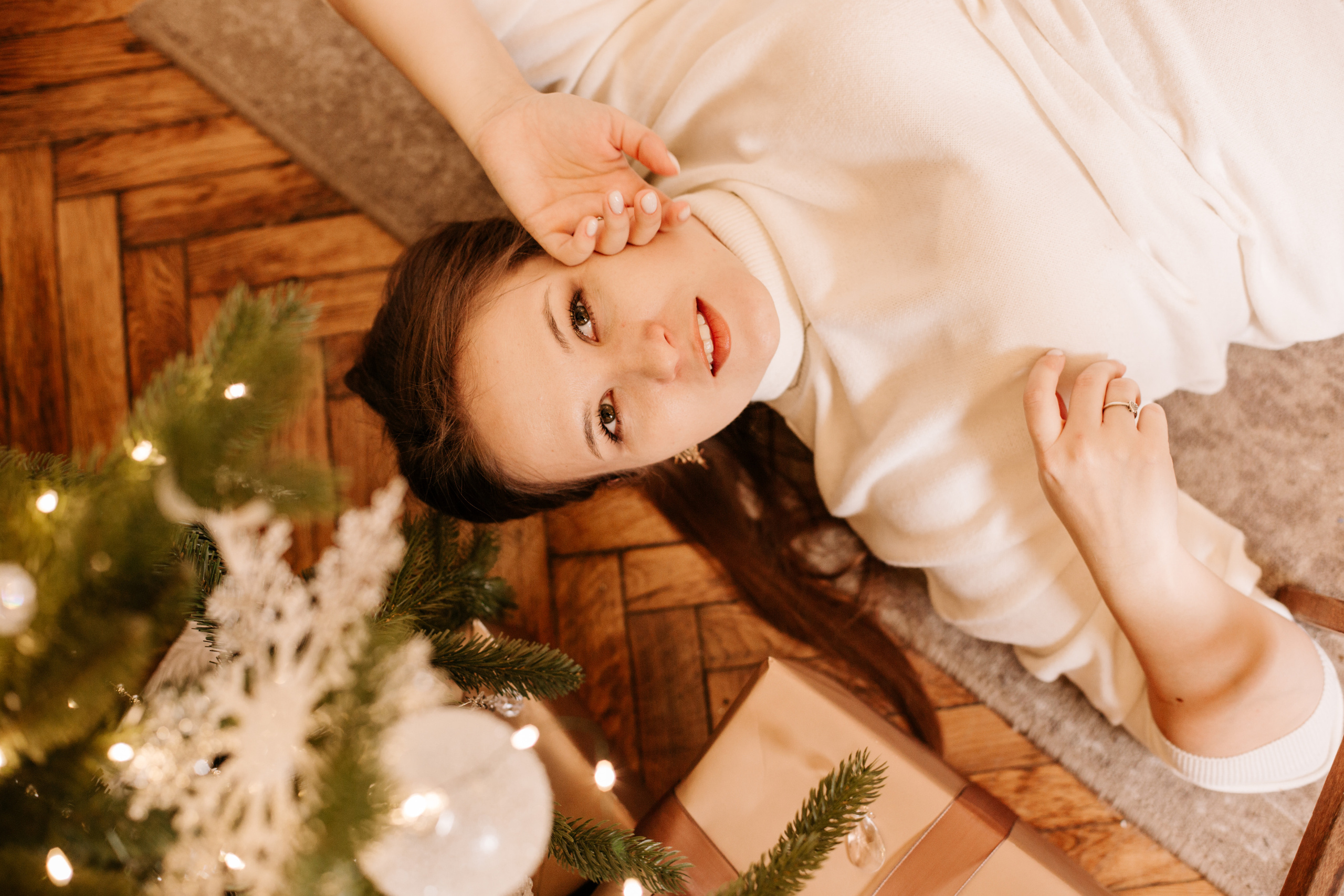 Юлечка (новогодняя фотосессия). Семейный и свадебный фотограф в Воронеже Майя Добровольская