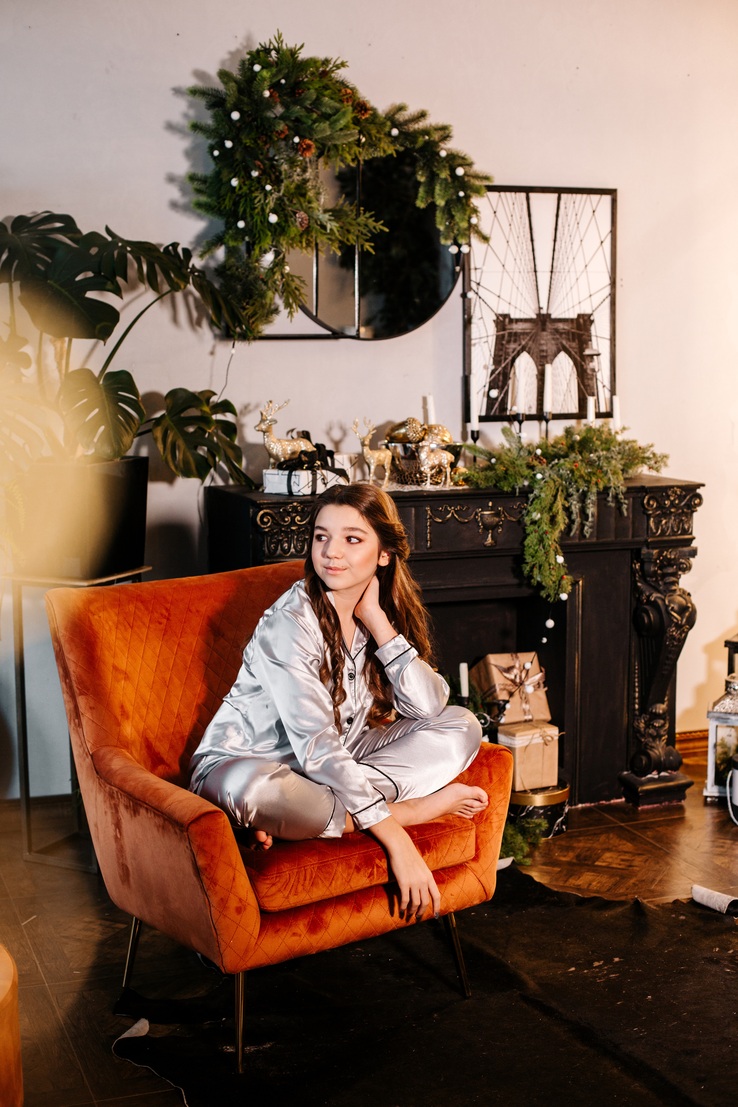 Леночка (новогодняя фотосессия). Семейный и свадебный фотограф в Воронеже Майя Добровольская