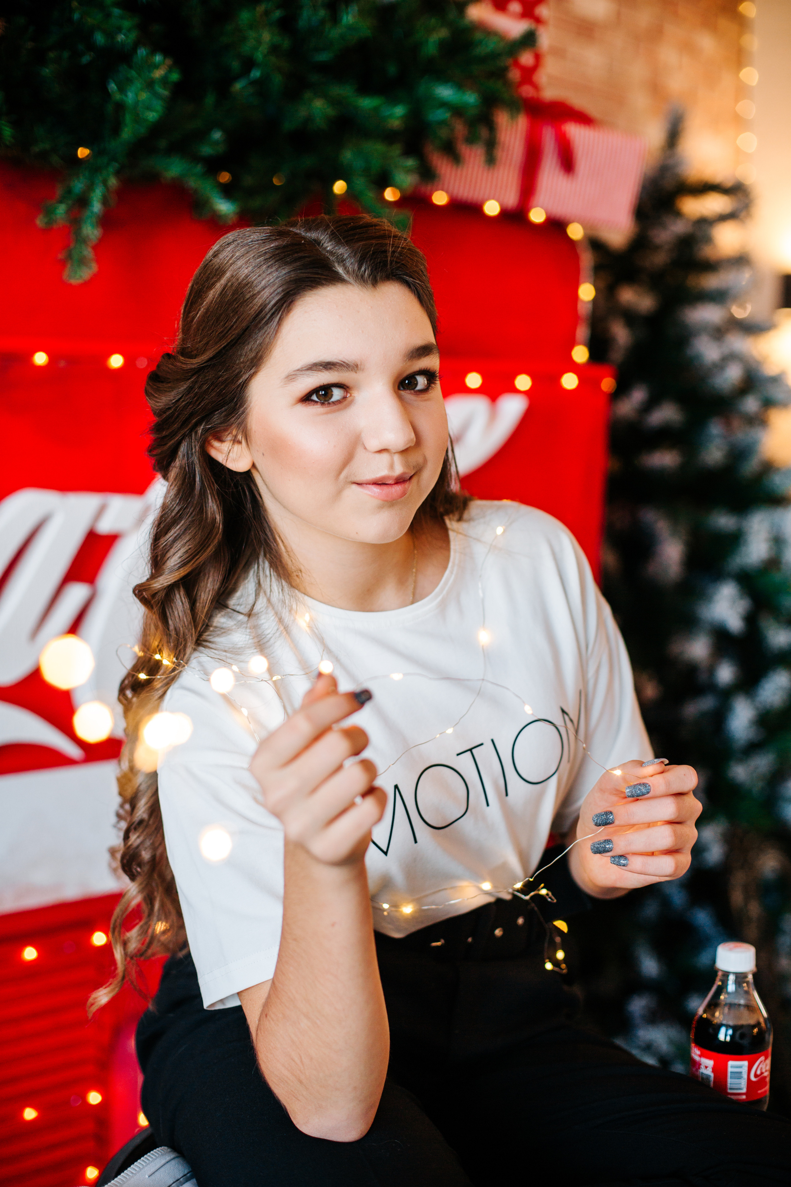 Леночка (новогодняя фотосессия). Семейный и свадебный фотограф в Воронеже Майя Добровольская