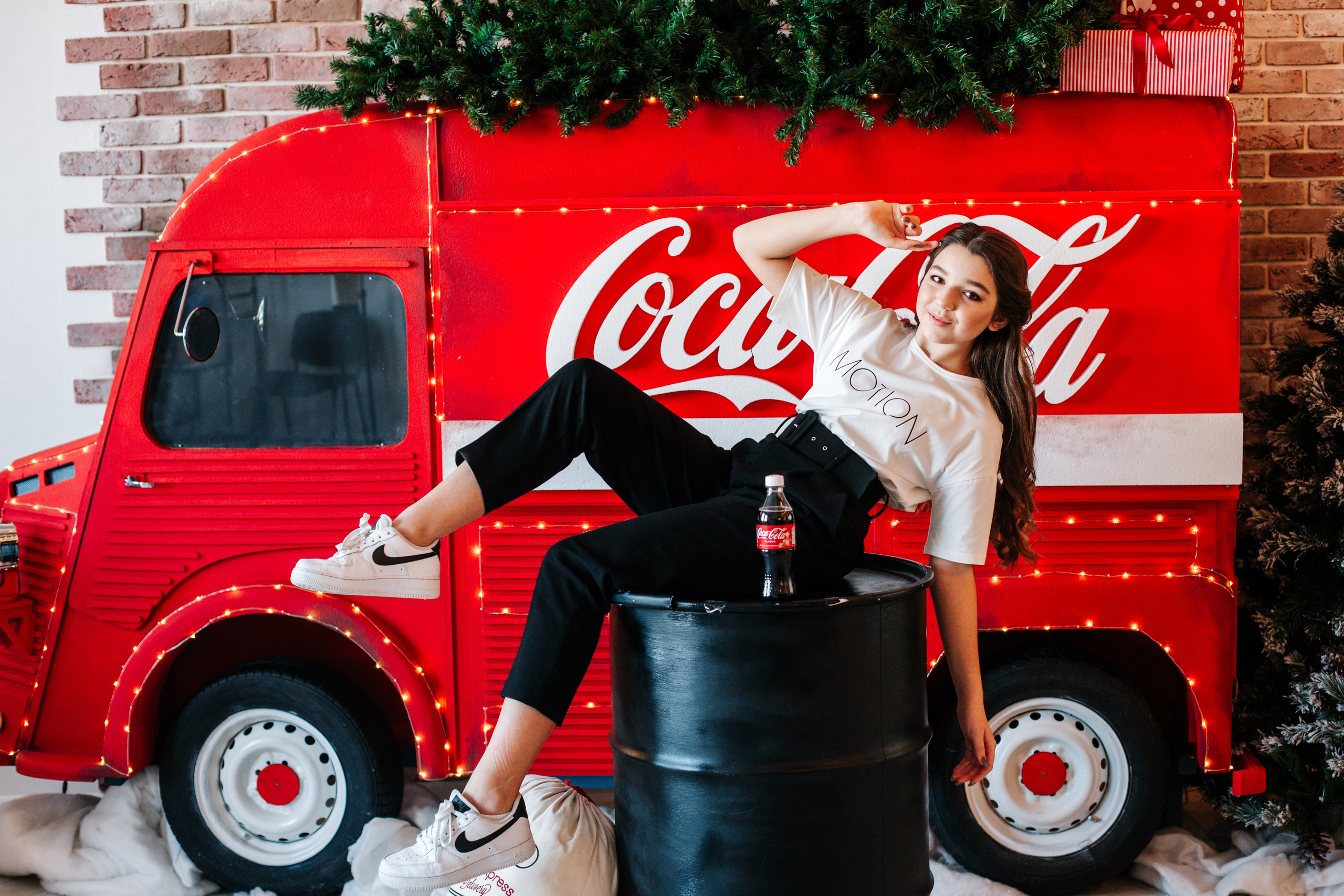 Леночка (новогодняя фотосессия). Семейный и свадебный фотограф в Воронеже Майя Добровольская