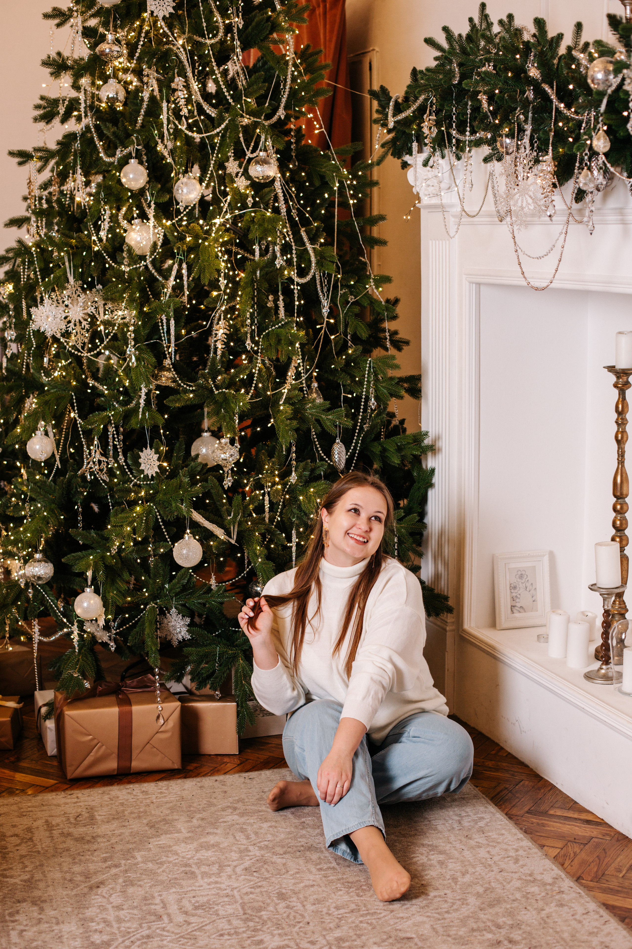 Юлечка (новогодняя фотосессия). Семейный и свадебный фотограф в Воронеже Майя Добровольская