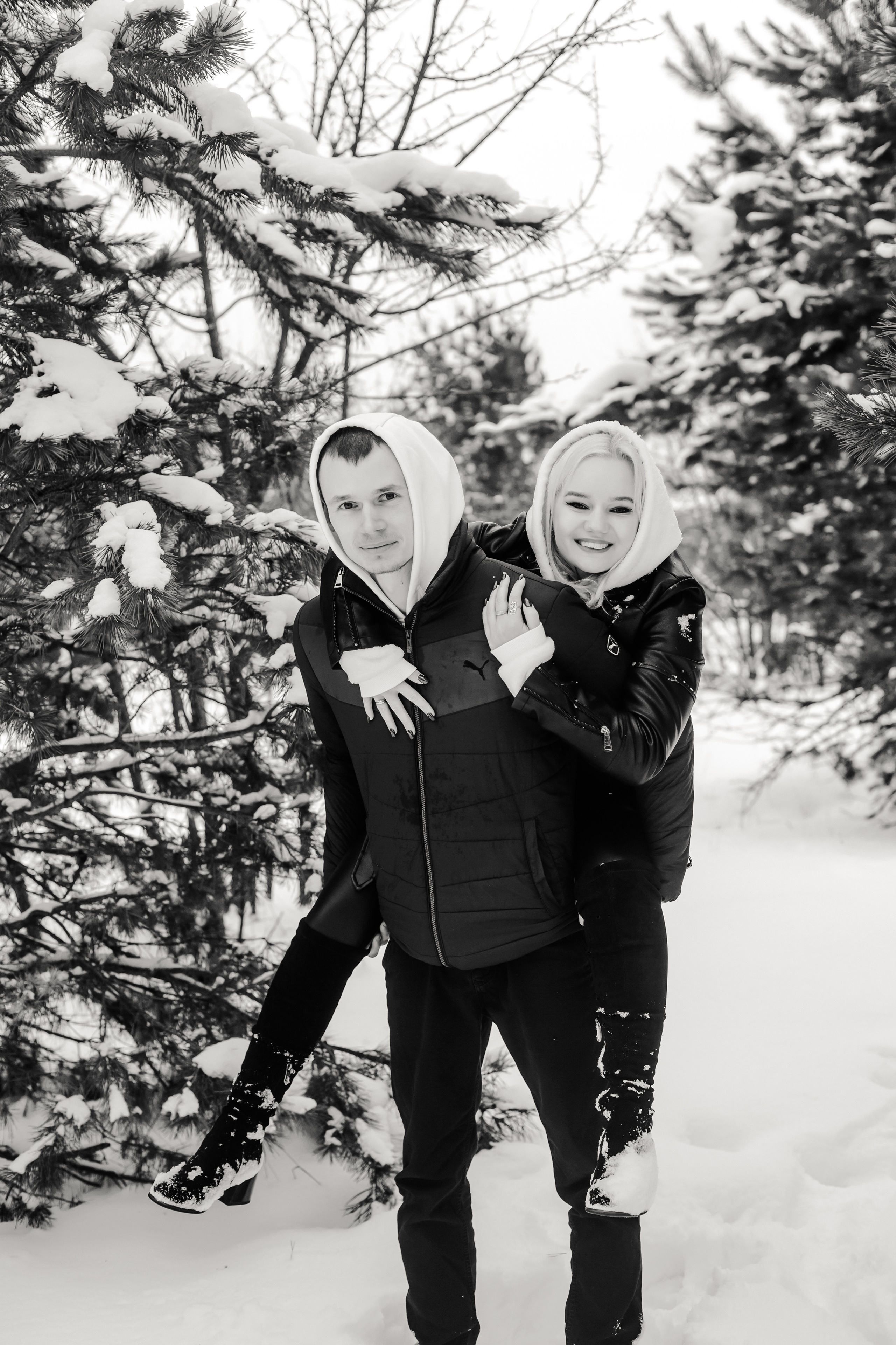 Снежно-нежная история любви…. Семейный и свадебный фотограф в Воронеже Майя Добровольская