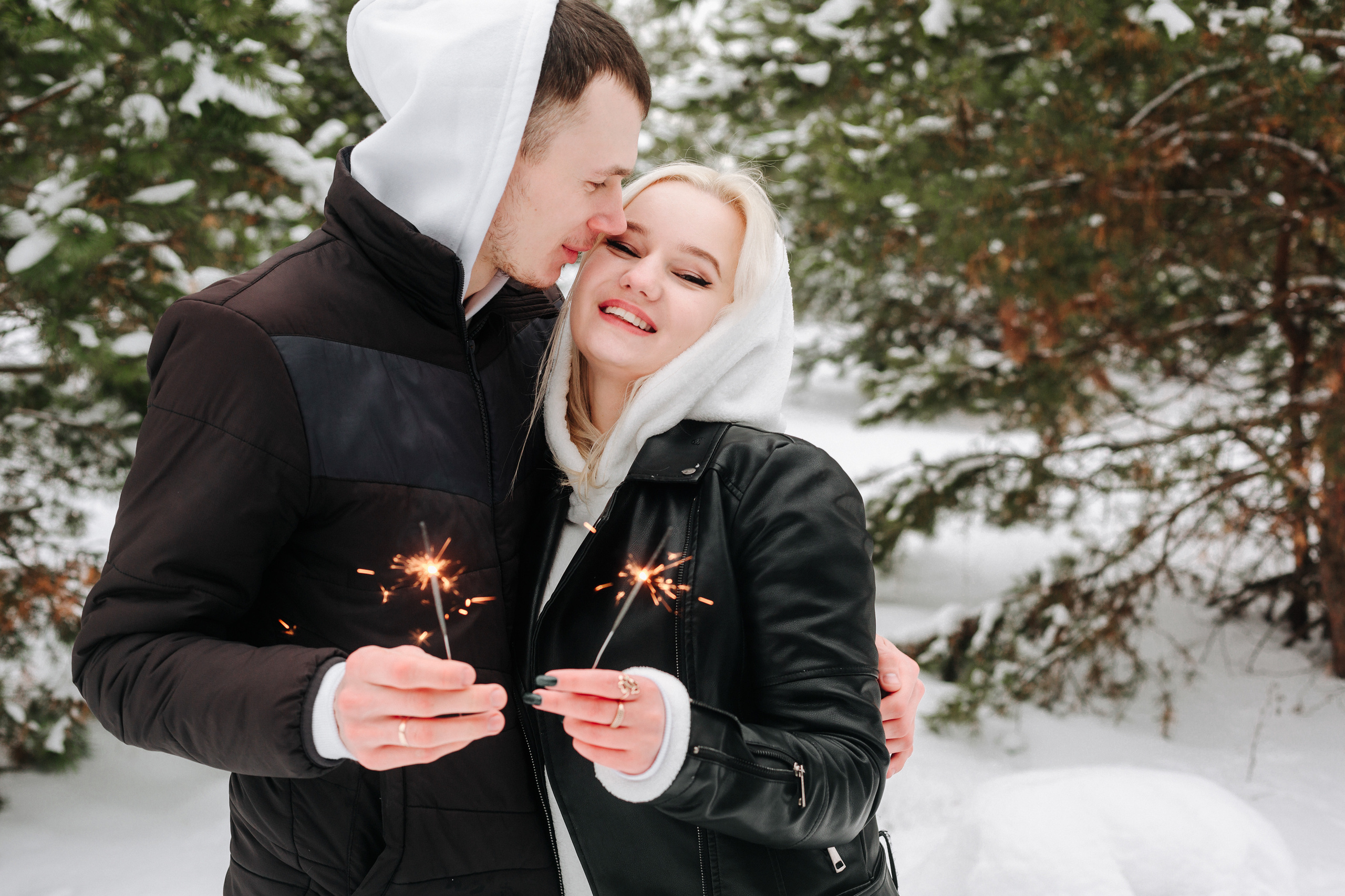 Снежно-нежная история любви…. Семейный и свадебный фотограф в Воронеже Майя Добровольская