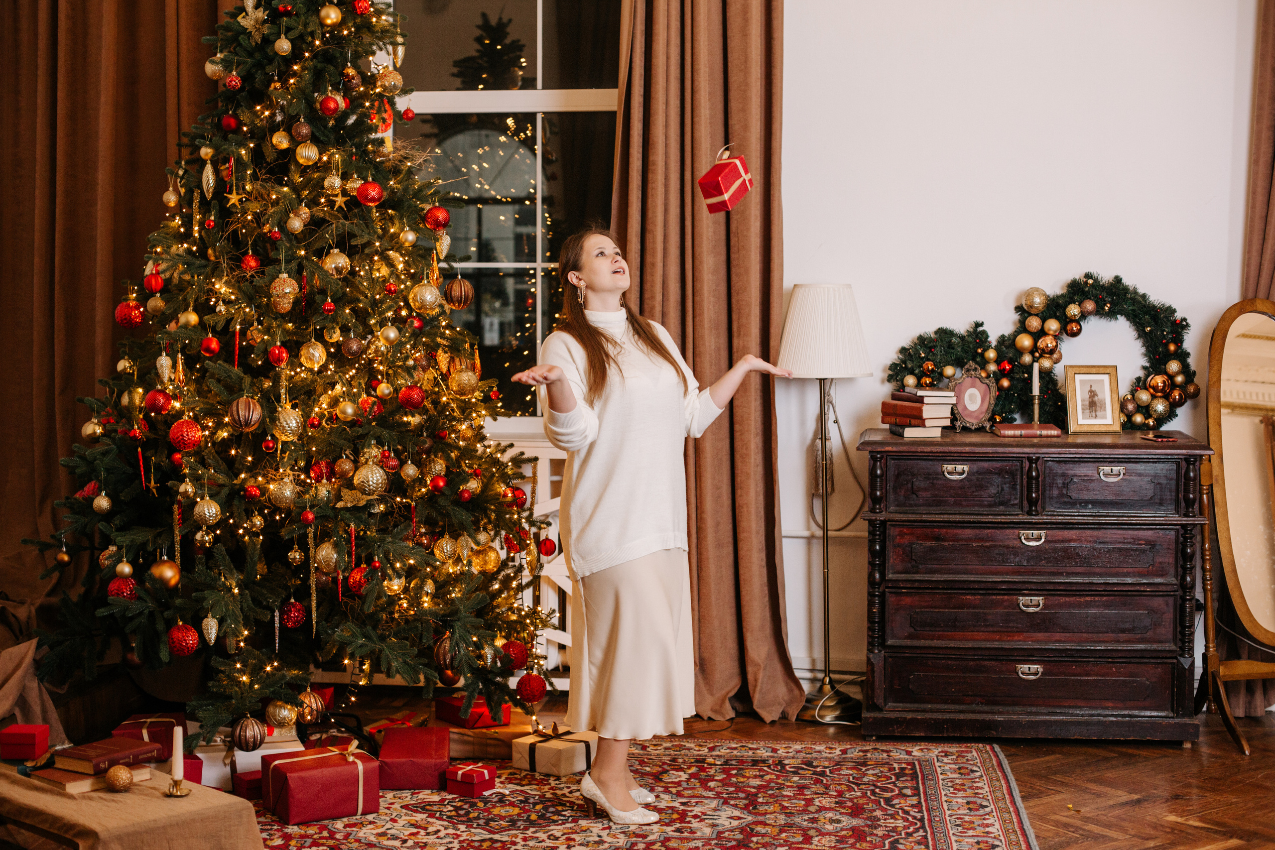 Юлечка (новогодняя фотосессия). Семейный и свадебный фотограф в Воронеже Майя Добровольская