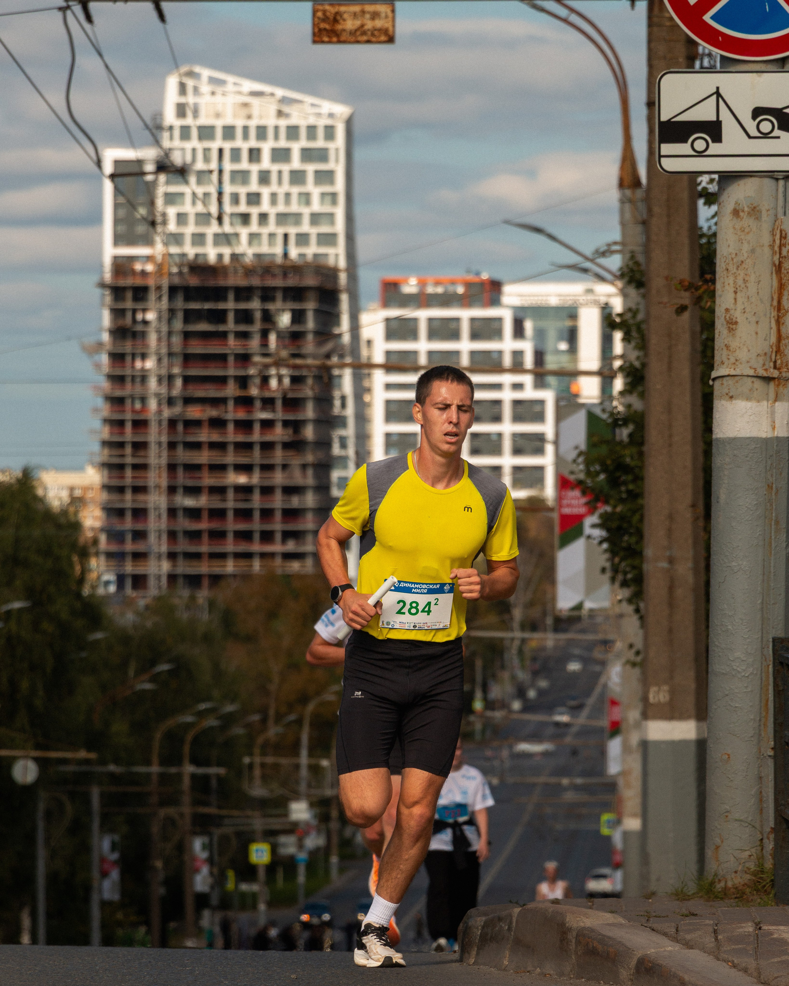 Динамовская миля 2025. Олег Романов. Мастер фото по спорту
