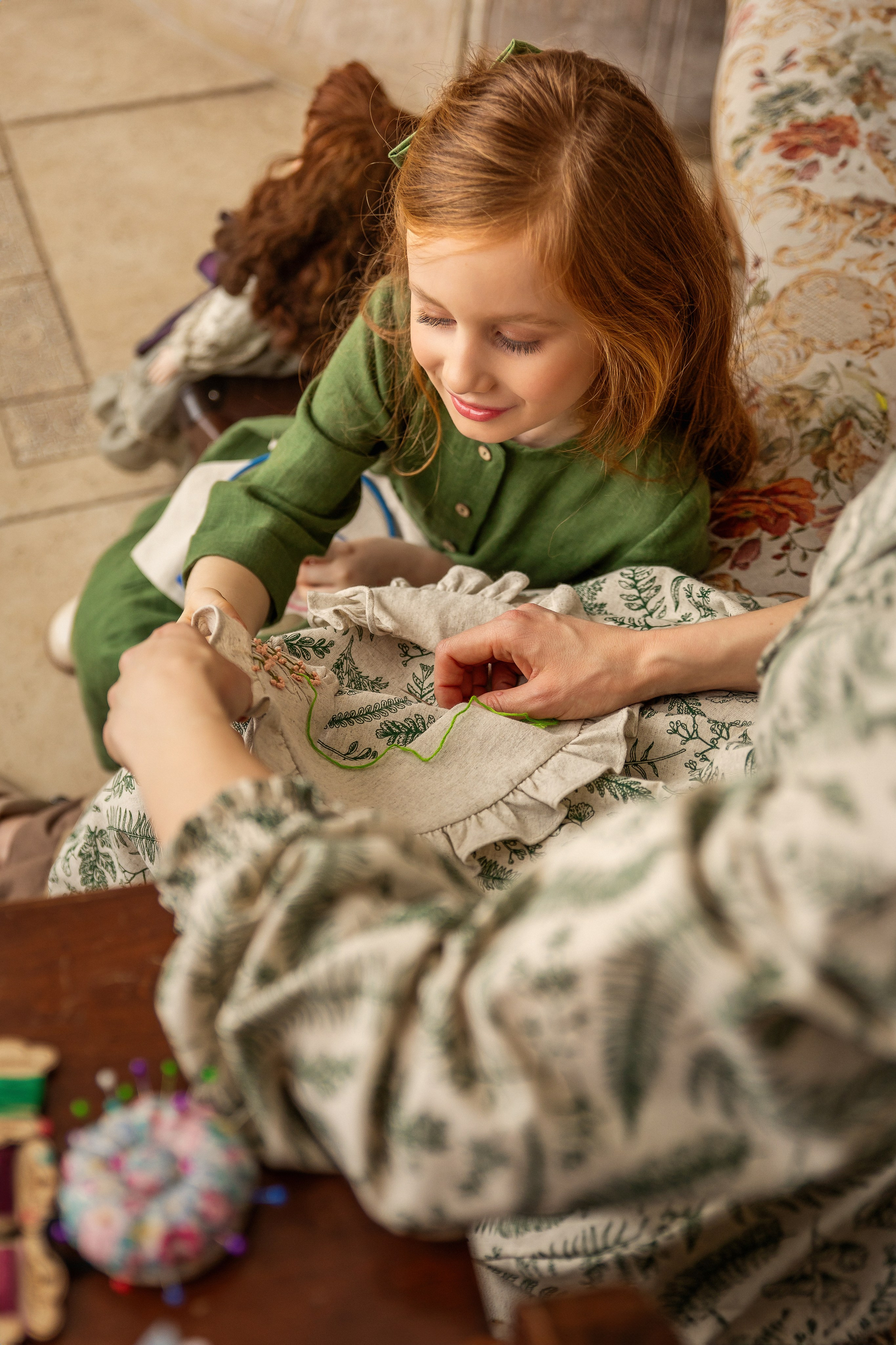 История про одну маленькую рукодельницу. Трубинова Екатерина | Семейный фотограф | Москва