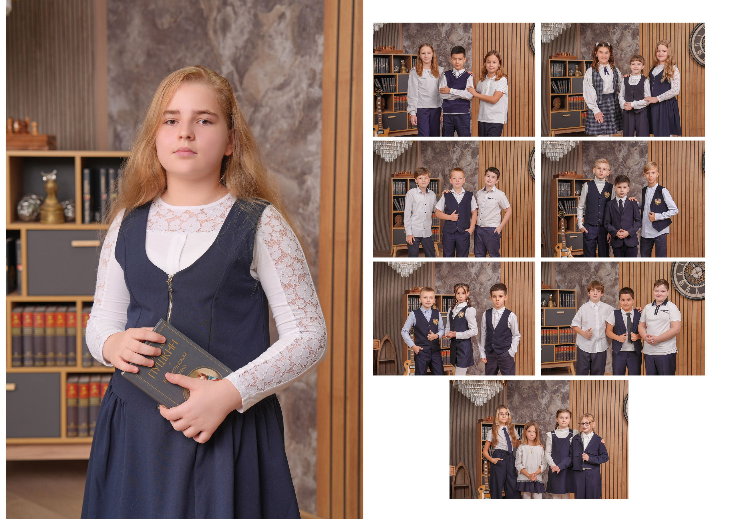 ШКОЛА 42 — 4 «Д» класс. Красивый выпускной альбом в Краснодаре