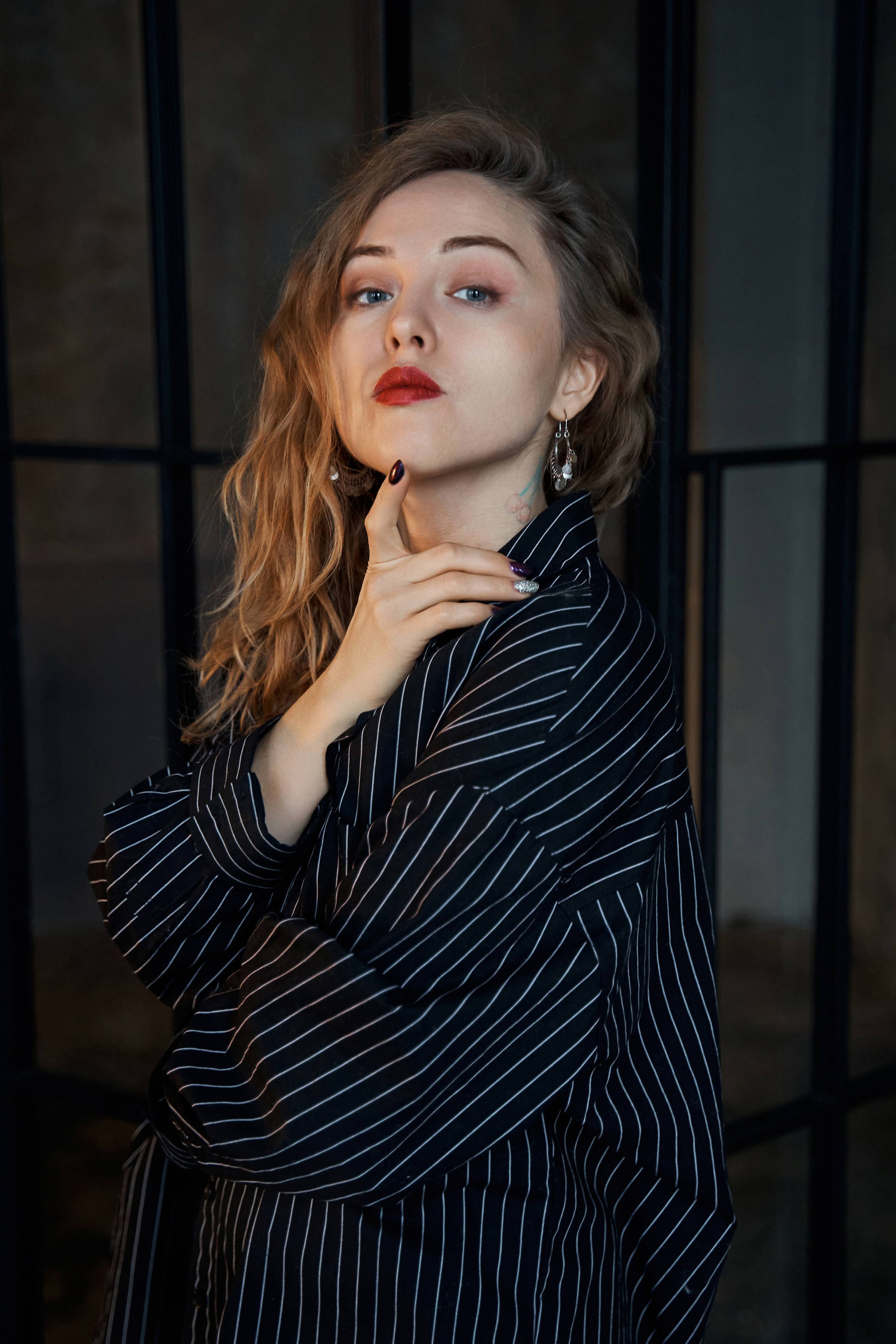 Фотосессия портретная в студии. Женский портрет