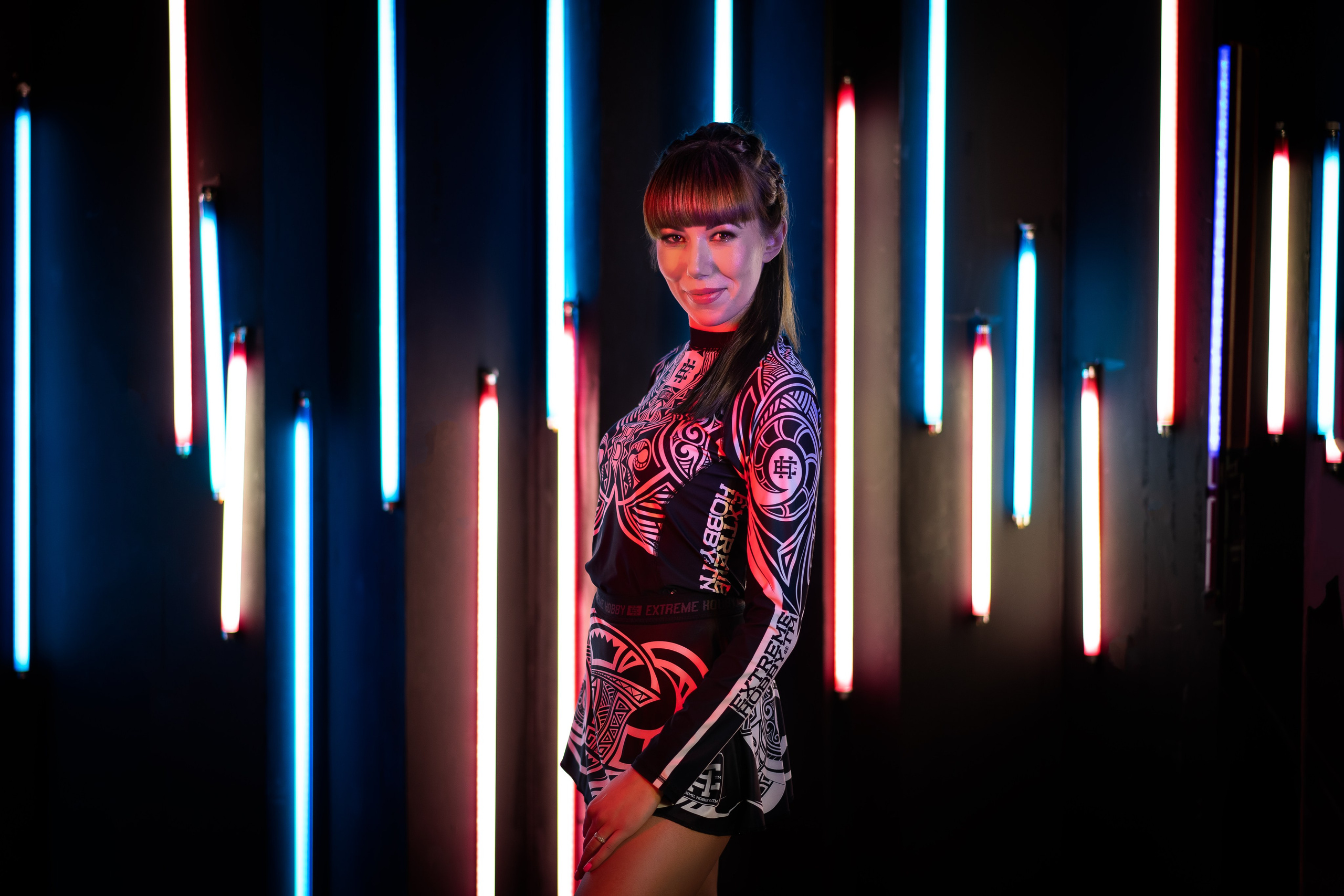 Фотосессия в студии с огнями. Фотограф Екатеринбург Кокшарова Александра