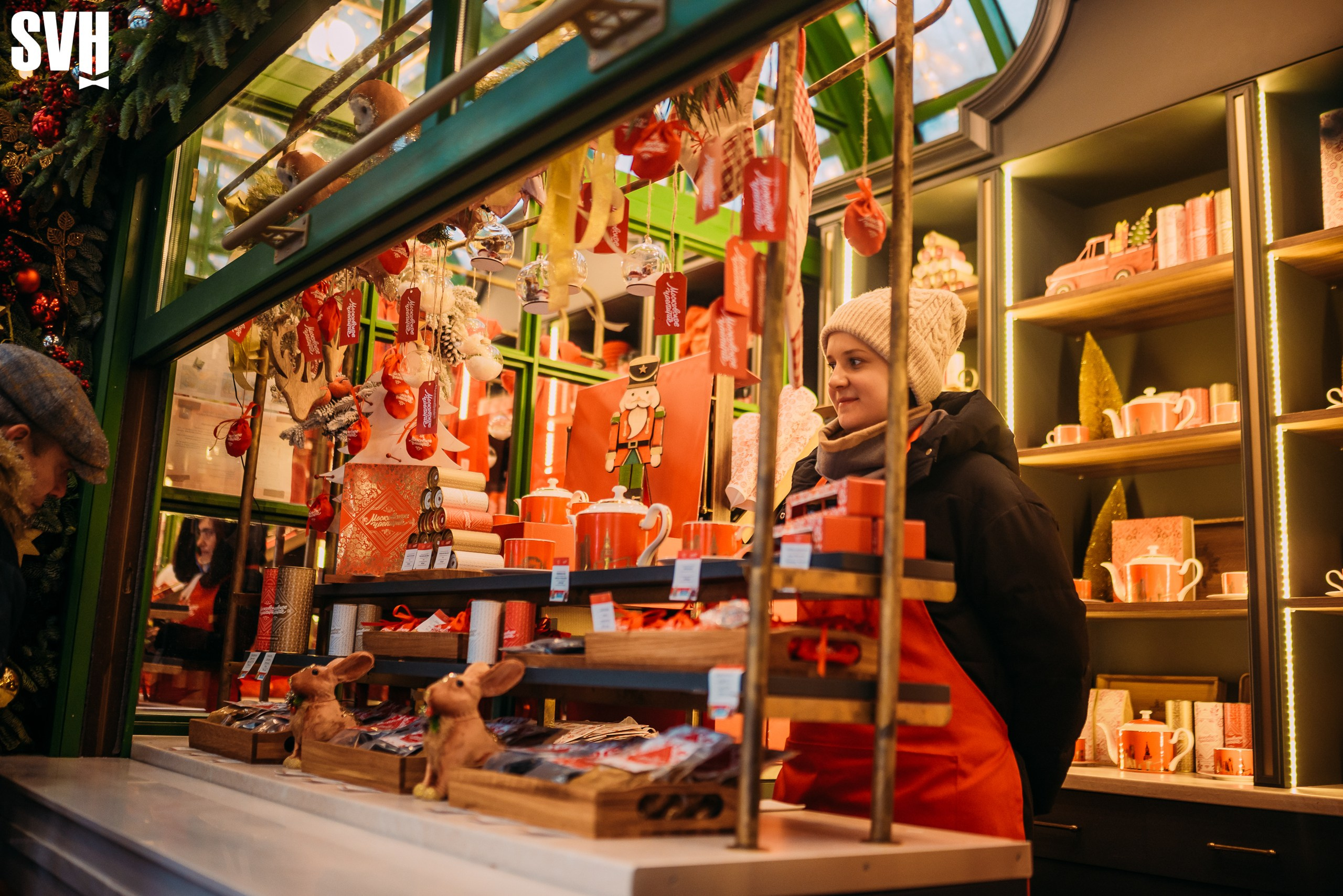 Новогодняя ярмарка на Тверской площади