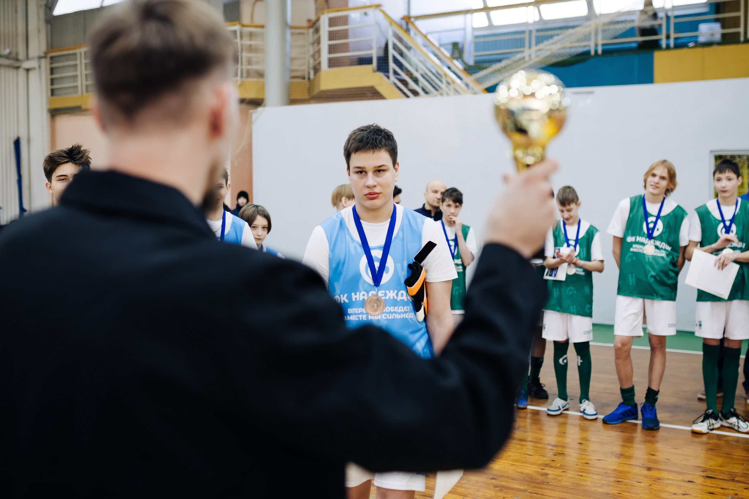 Турнир по футболу среди команд школ-интернатов Магнитогорска «Надеждик CUP» // 08.12.2024. Денис Прохоров Фотограф в г. Магнитогорск
