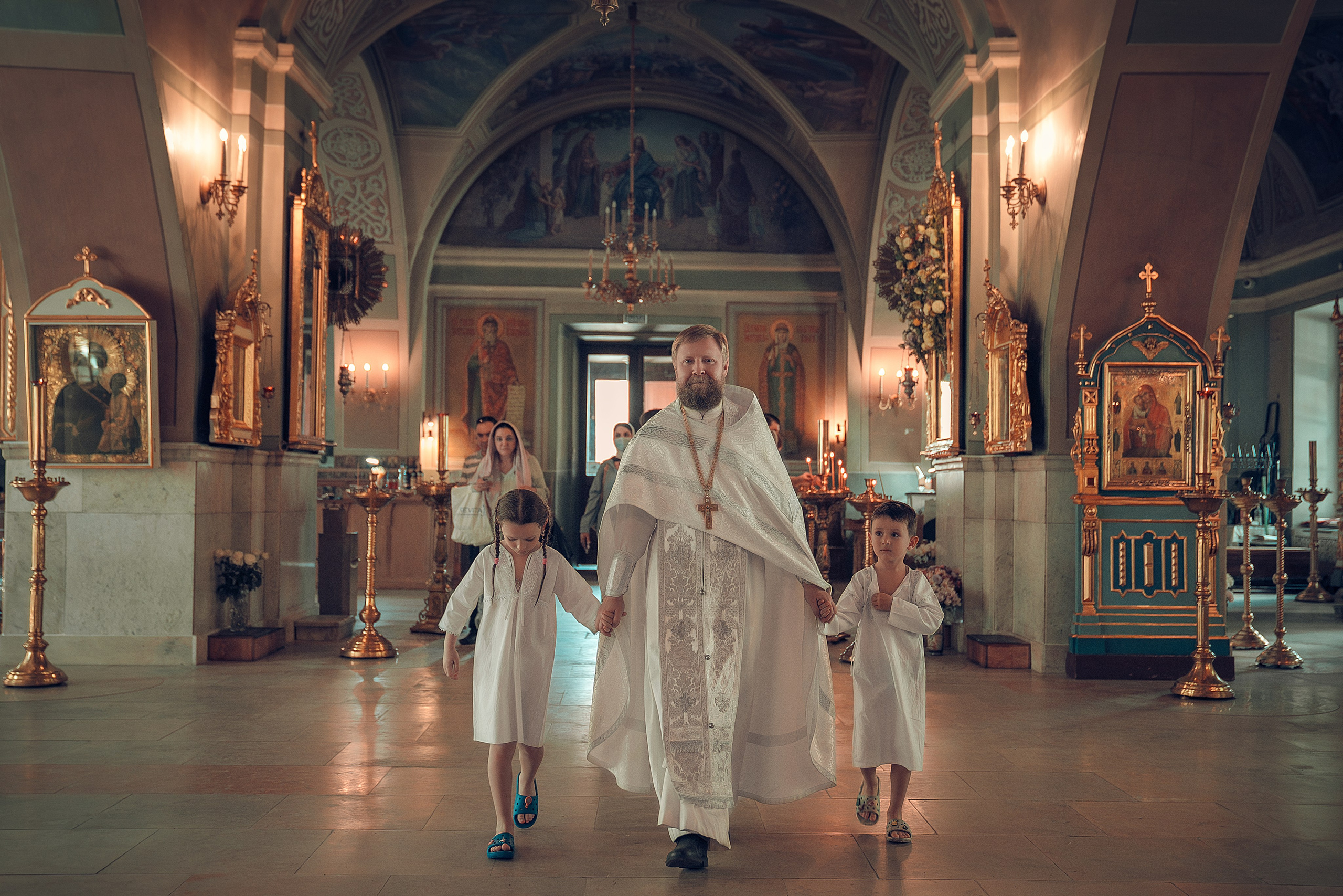 Таинство Крещения. Фотограф Елена Лунева