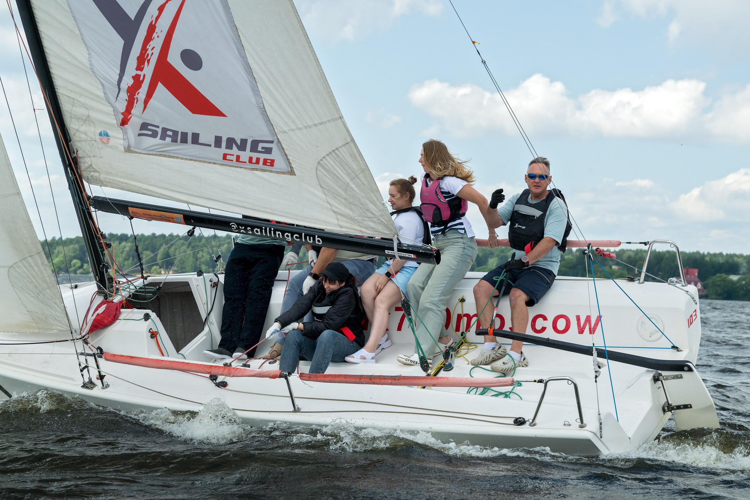 Парусная регата. Anzhina1.wfolio.pro