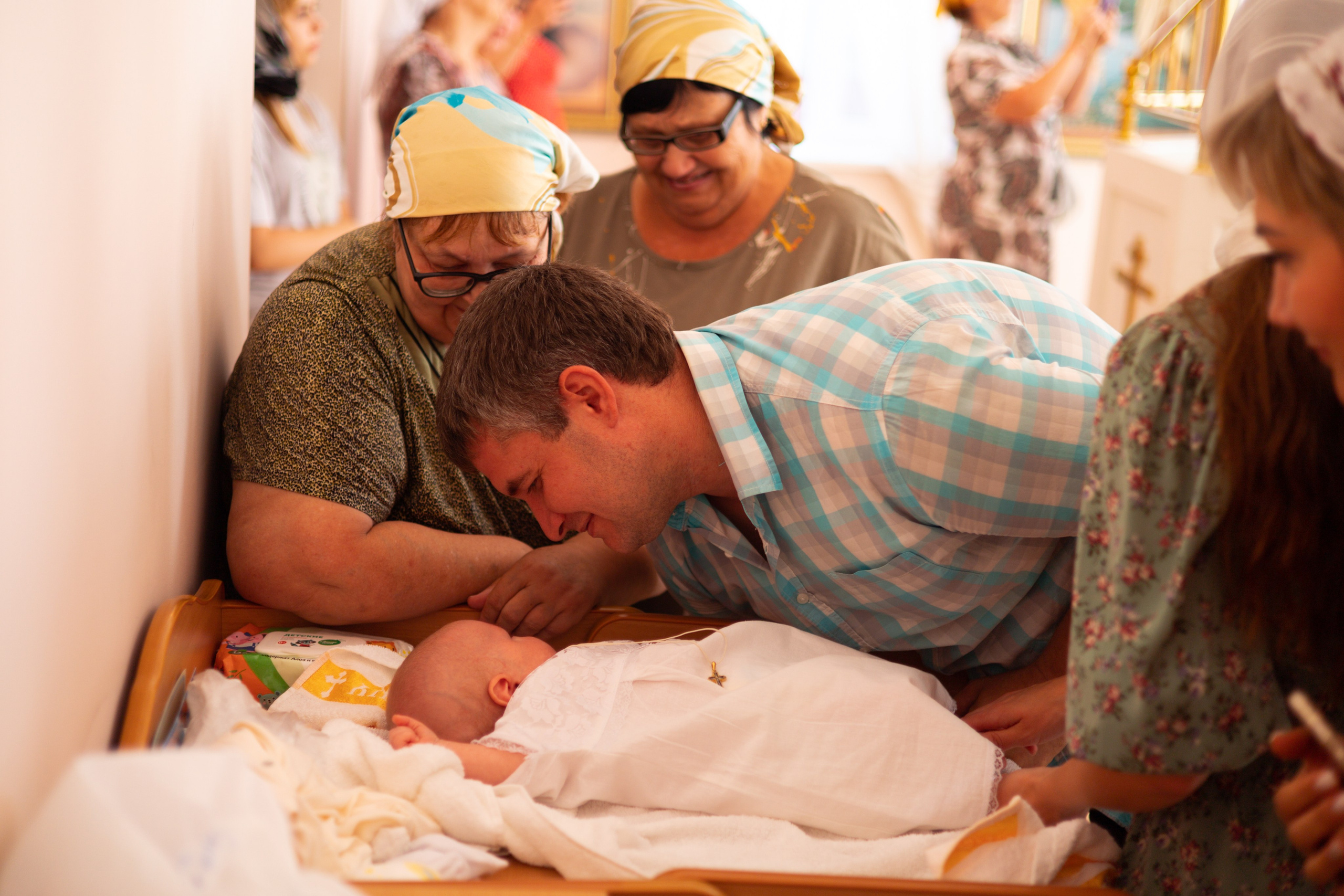 Таинство Крещения Илюши. Семейный и детский фотограф в Михайловке Татьяна Лестьева