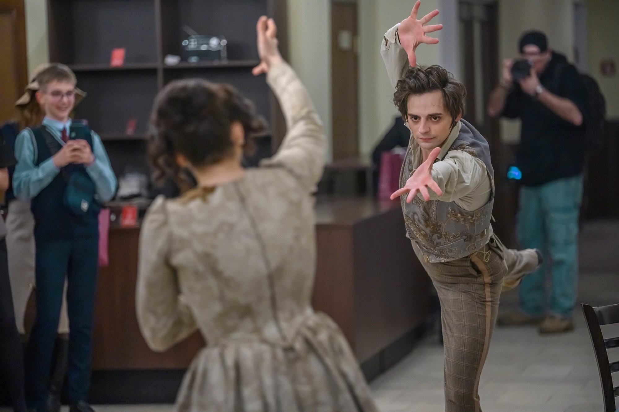 Репортажная съемка мероприятия «Ночь театров» в Московском театре оперетты. 2025. Фотограф Анна Мельникова | Москва